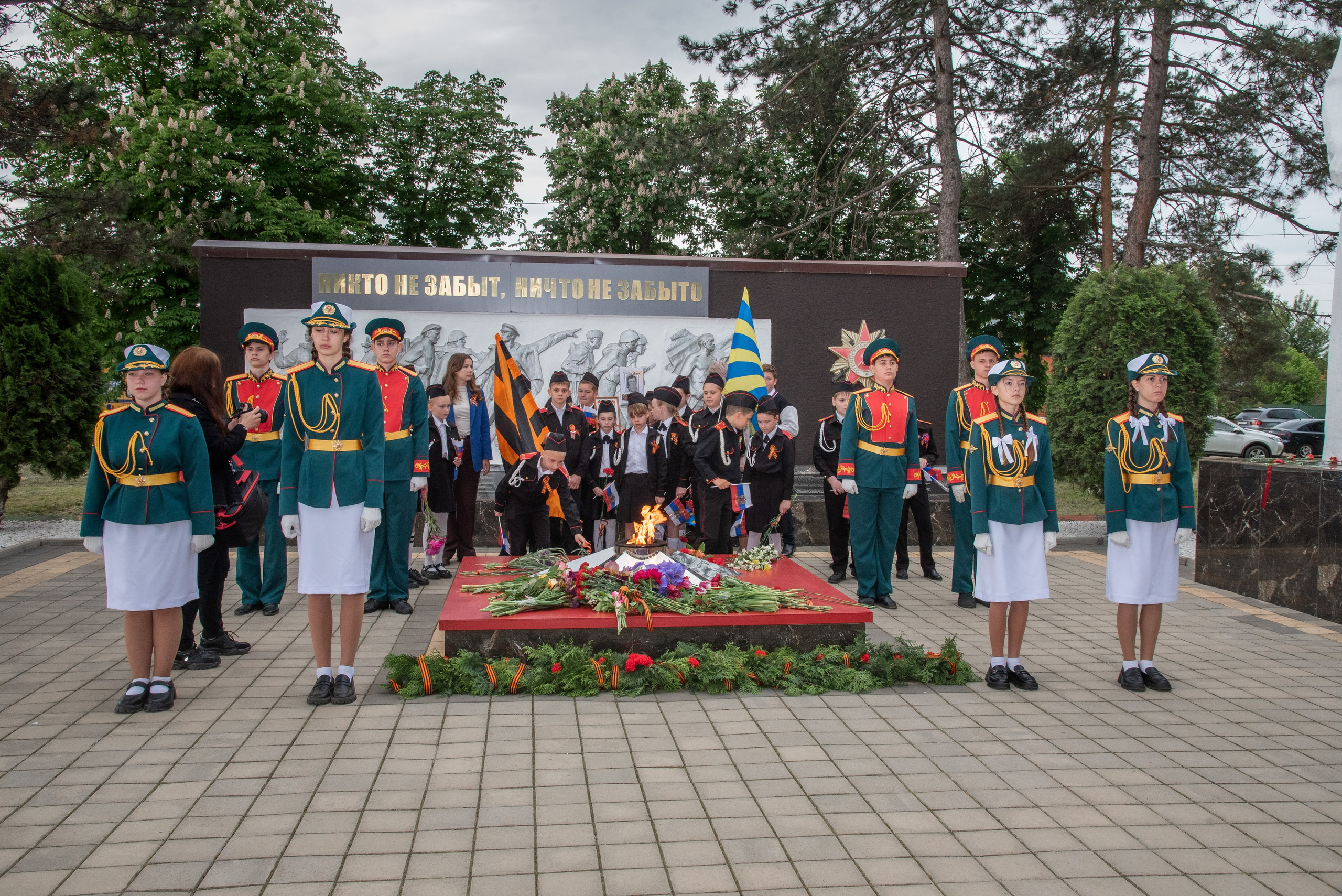 Репортаж для СМИ_9мая_п.Агроном (цветокор). Детский и семейный фотограф Краснодар / Сочи Сергеева Олеся