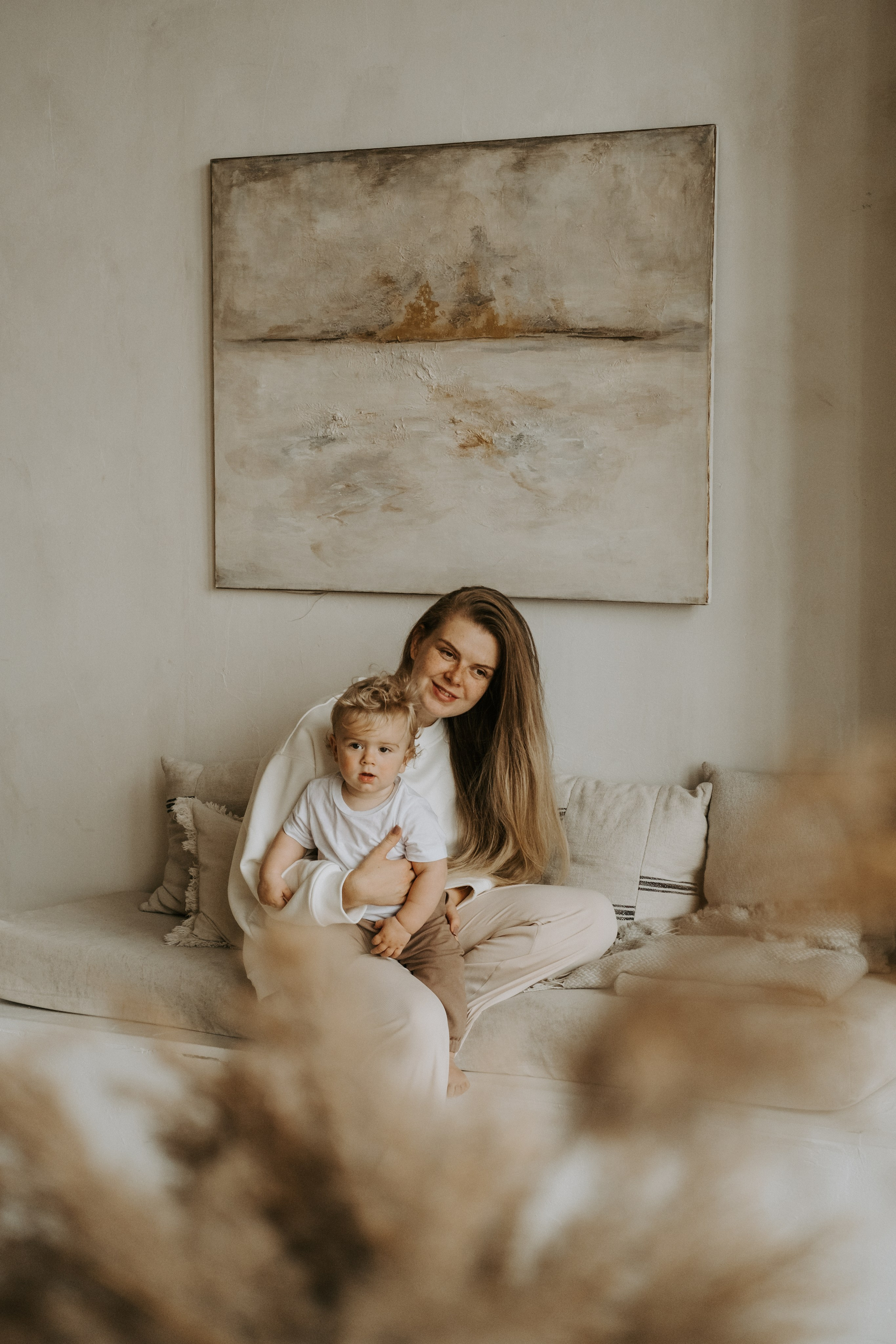 Красивая семья, уютная семейная фотосессия. Семейный фотограф в Москве Кристина Маркос