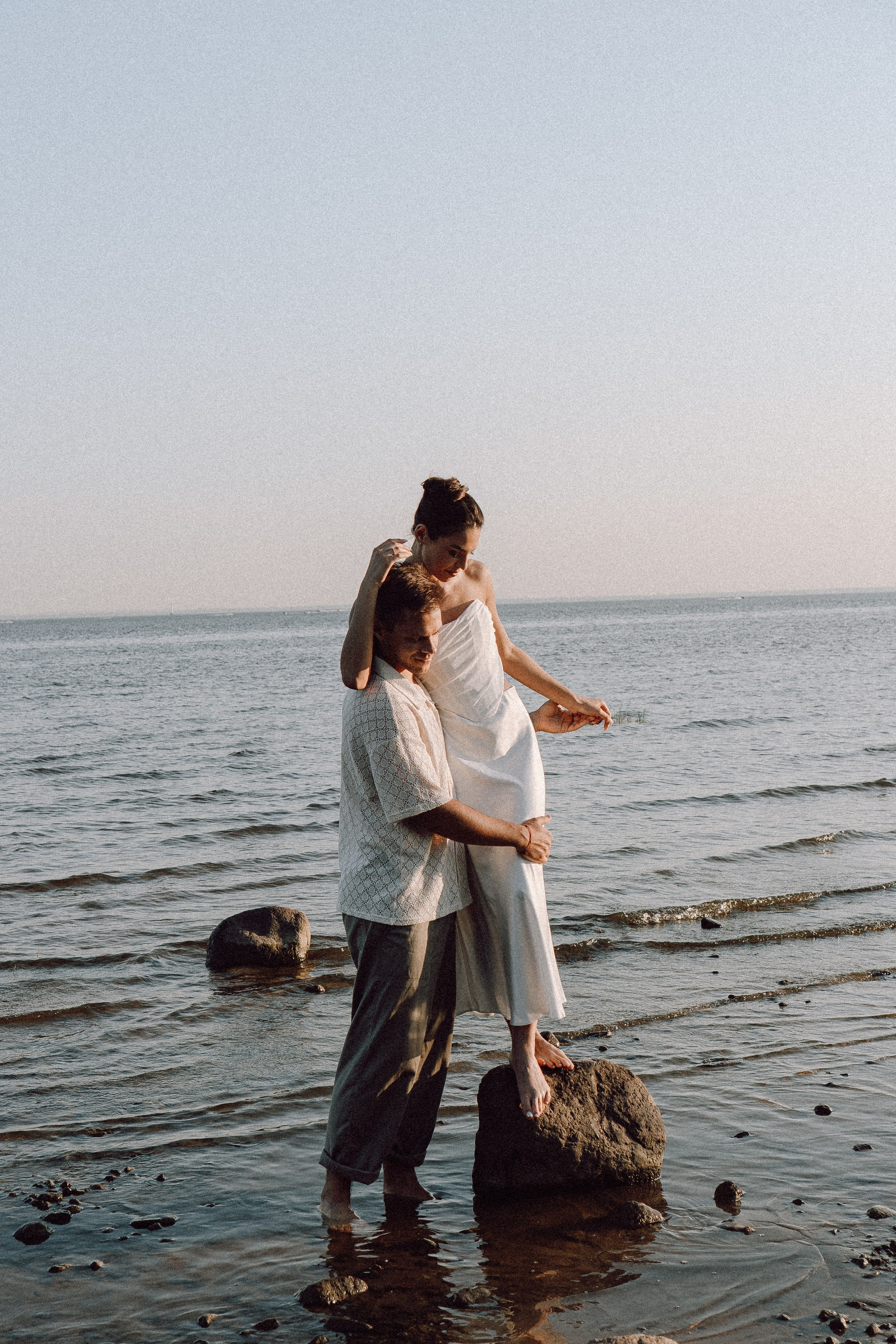 СВАДЕБНАЯ ФОТОСЕССИЯ ВЫЕЗДНОЙ ЦЕРЕМОНИИ (ФИНСКИЙ ЗАЛИВ). Профессиональный фотограф, Санкт-Петербург — Виктория Богомолова