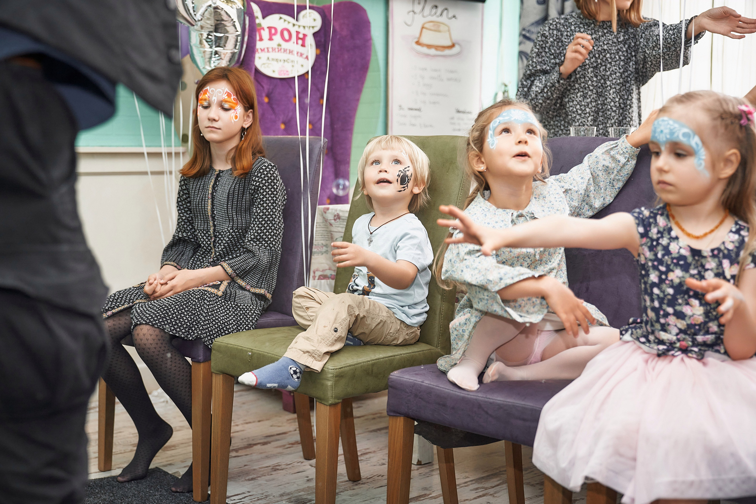 Детская Фотосессия в кафе Андерсон — день рожденье, 1 годик