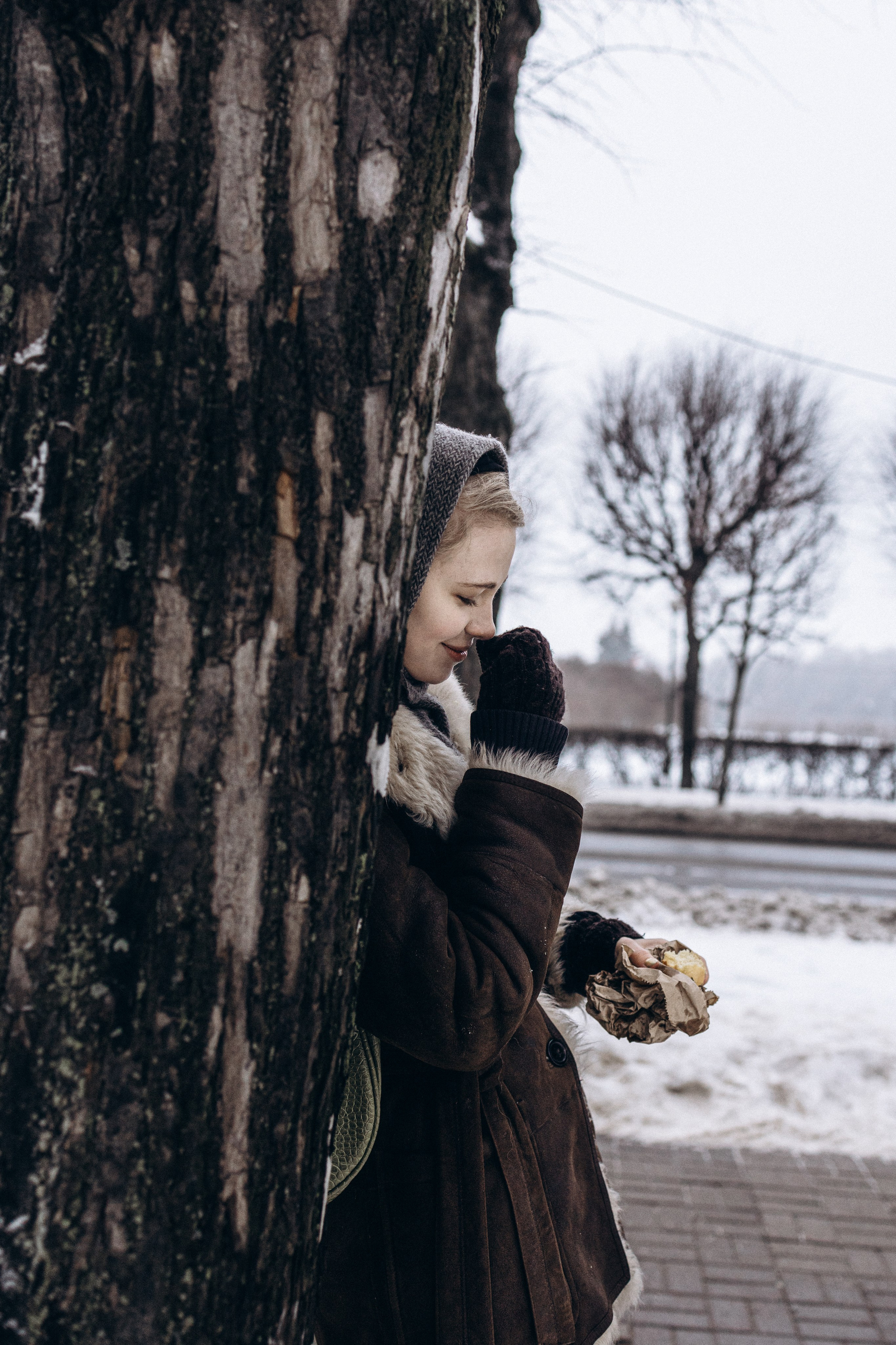 В объятьях снега и Невы. Семейный фотограф в Санкт-Петербурге Лена Соколова