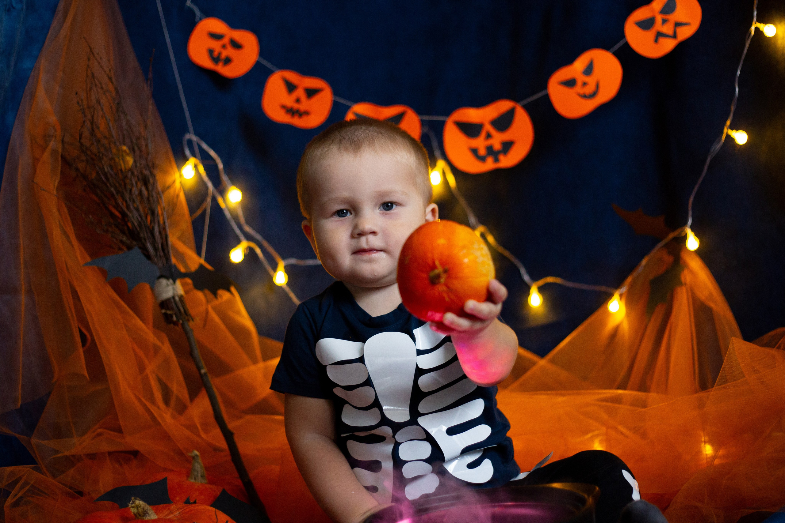 Хэллоуин. Домашняя съёмка