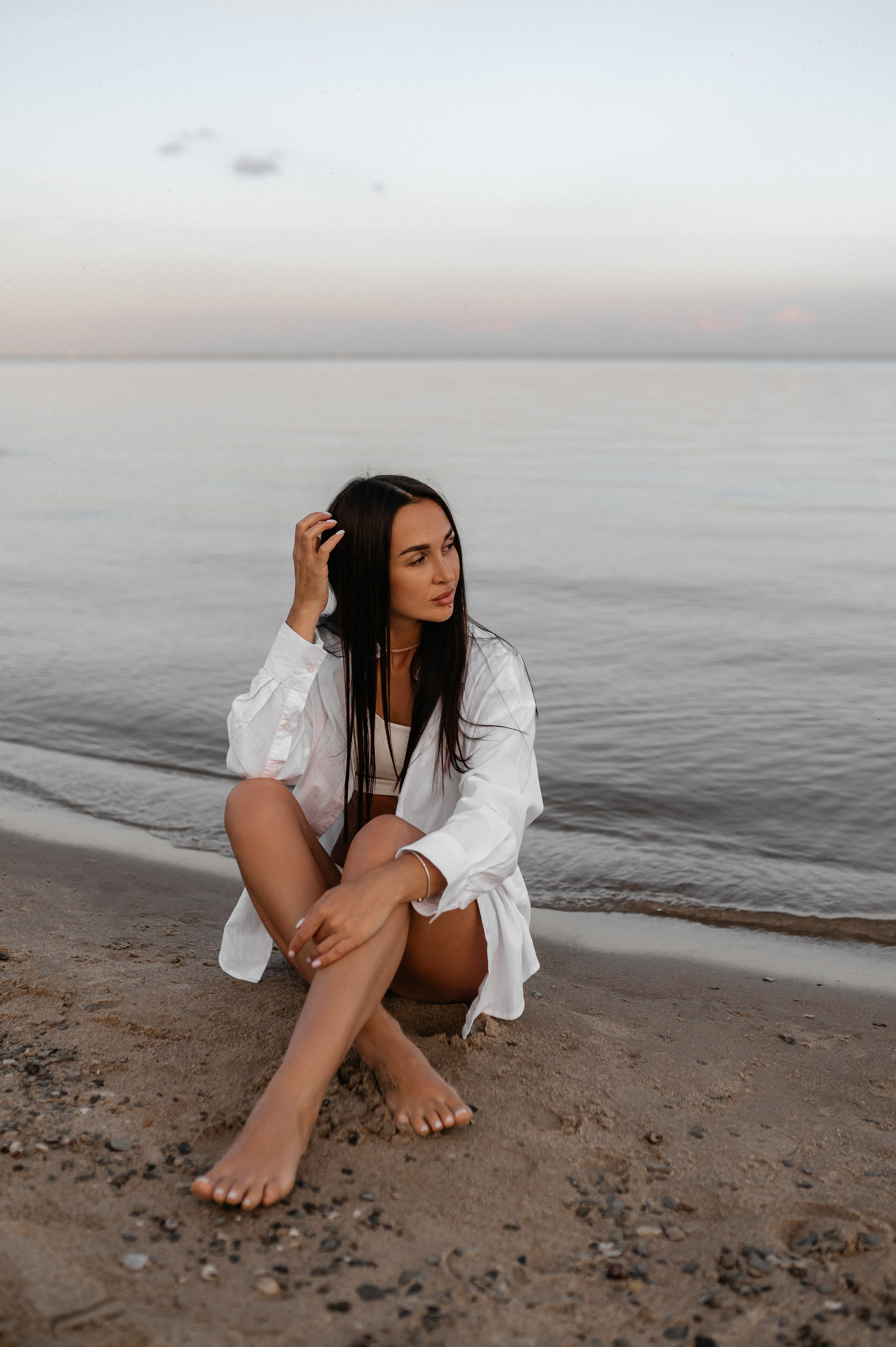 Закат на пляже. Главная