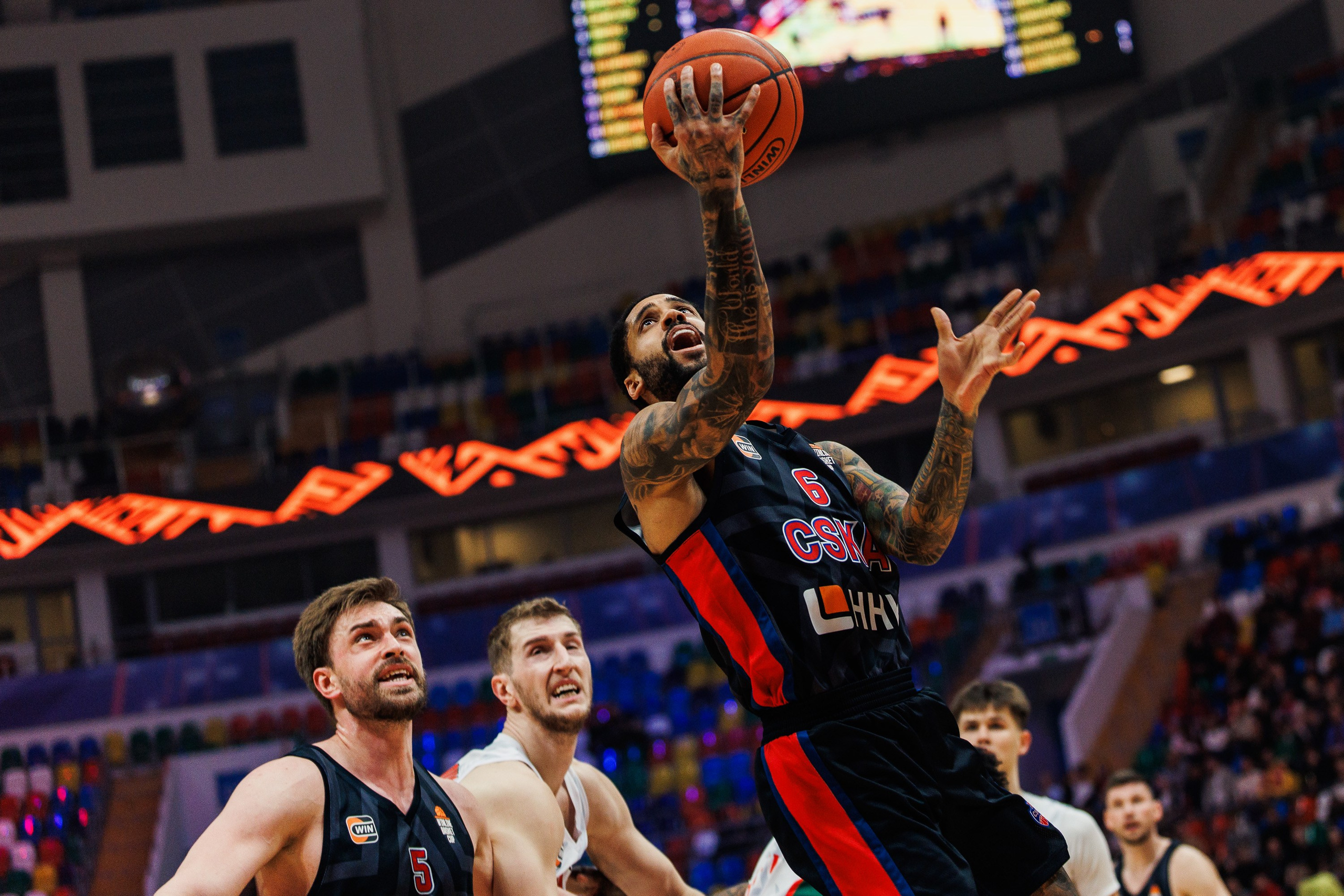 Winline Basket Cup CSKA — Lokomotiv-Luban. Photographer Danil Aykin