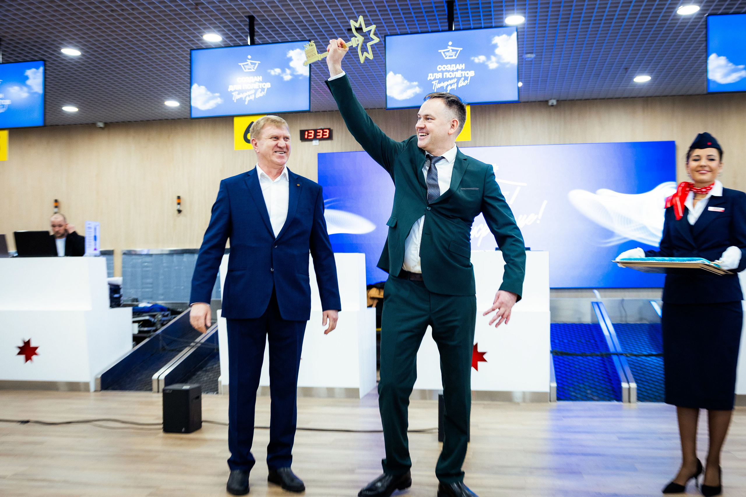 Открытие нового терминала аэропорта в Ижевске [20/11/25]. Фотограф Виноградов Константин