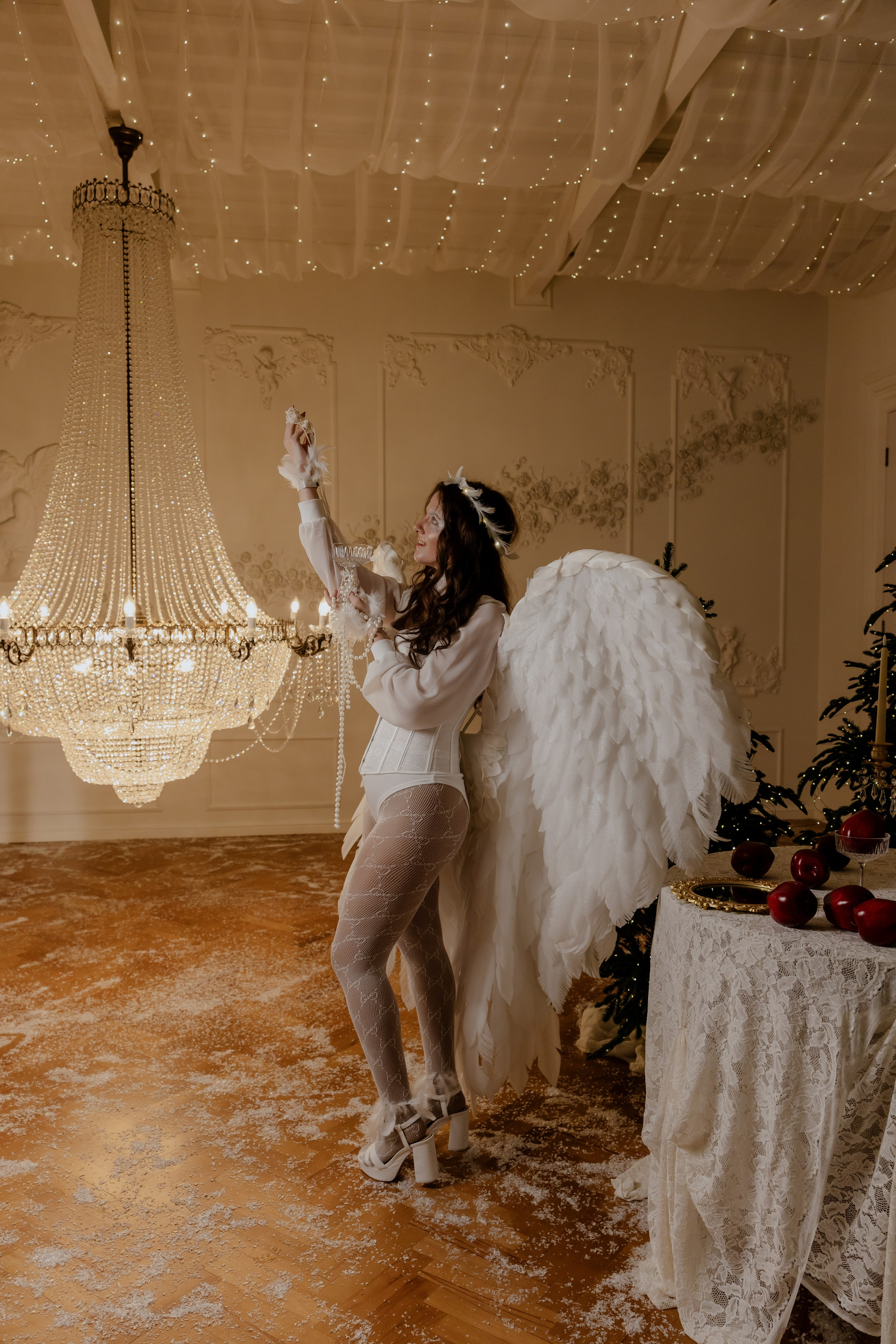 Фотосессия с крыльями ангела. Фотограф в Новосибирске Екатерина Васильева