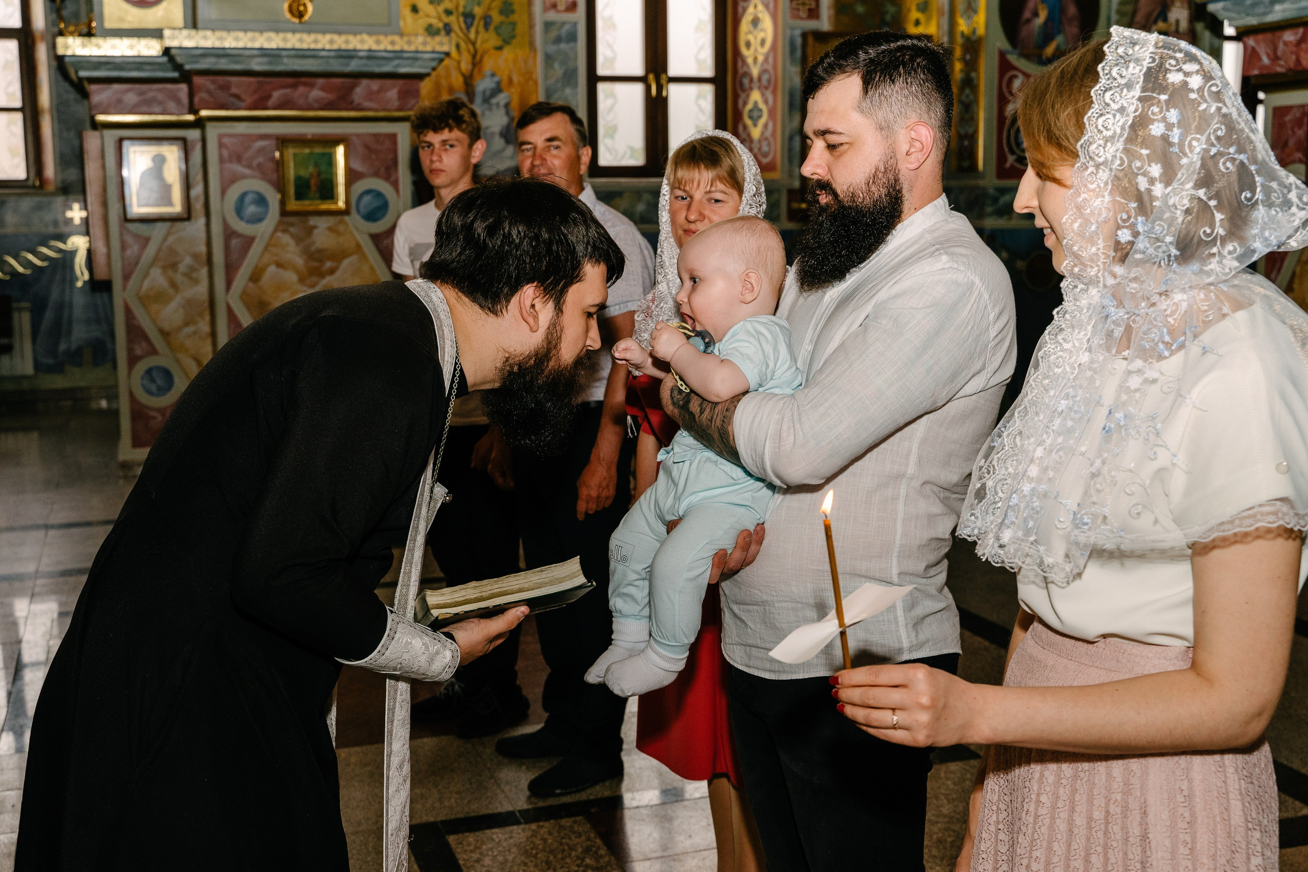 Крещение Федора. Свадебный фотограф Юлия Копылова