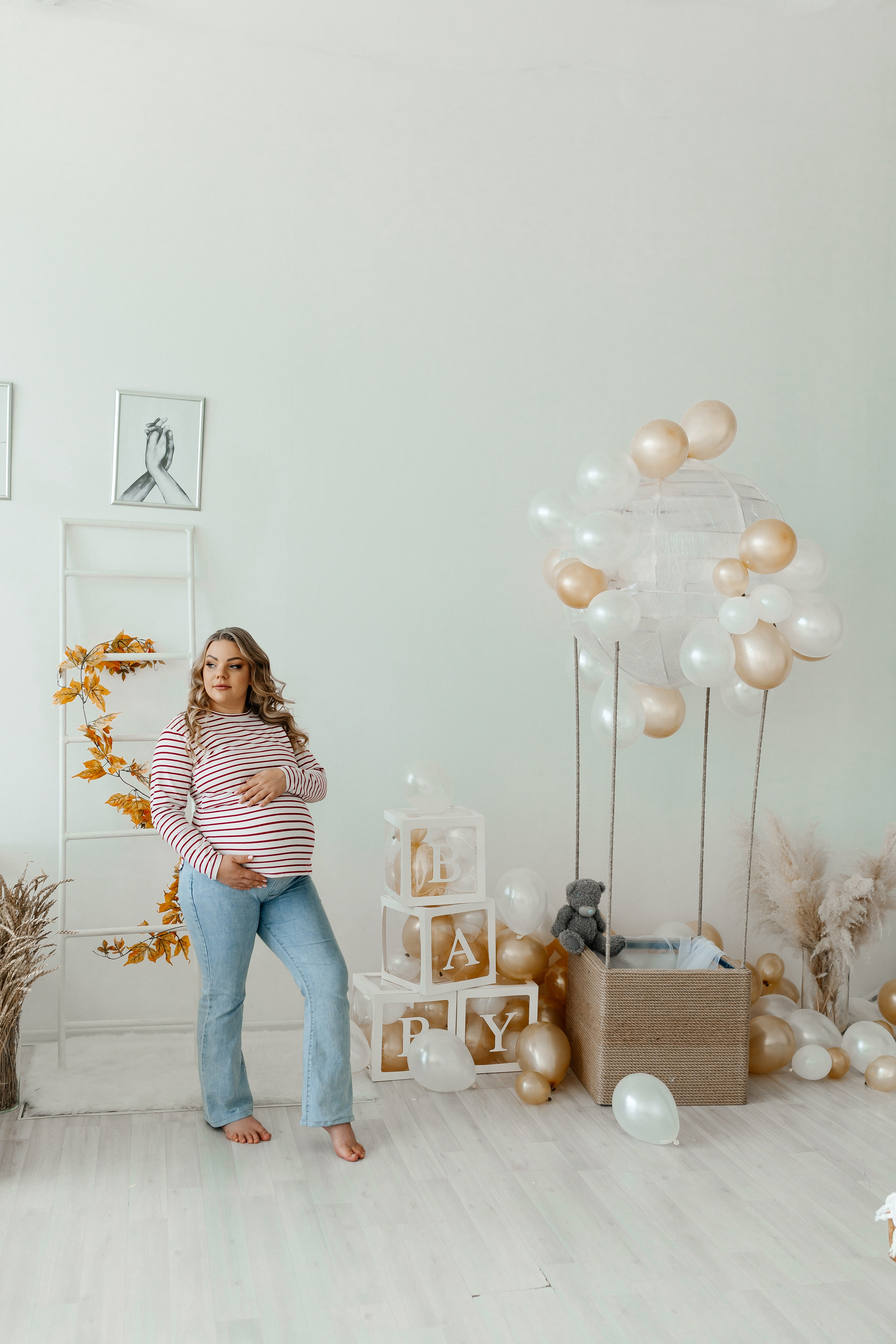 Нежная фотосессия для беременных. Фотограф Ким Наталья в Красноярске