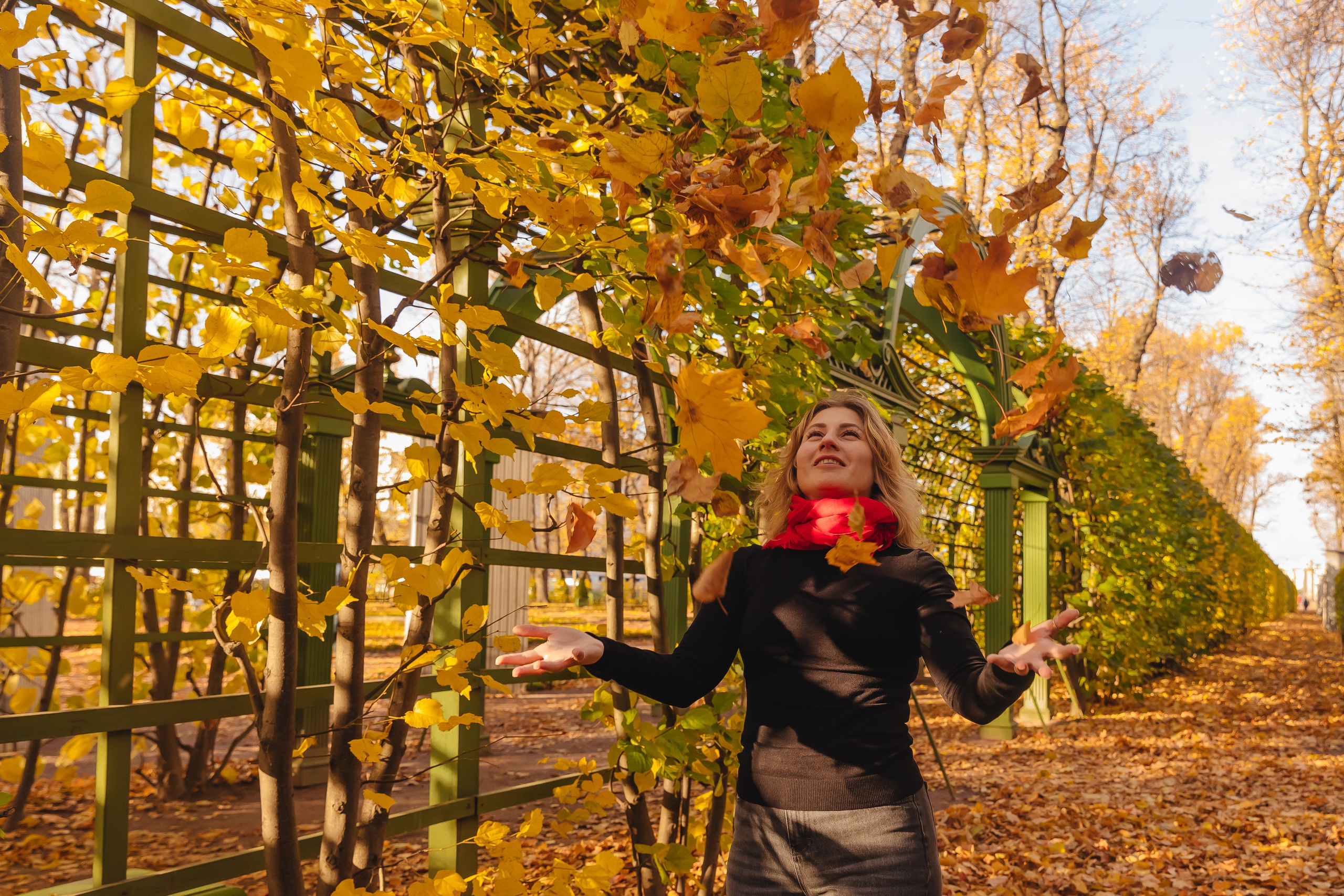 Прогулка в Золотую осень. Семейный фотограф в Санкт-Петербурге Ева Маркова