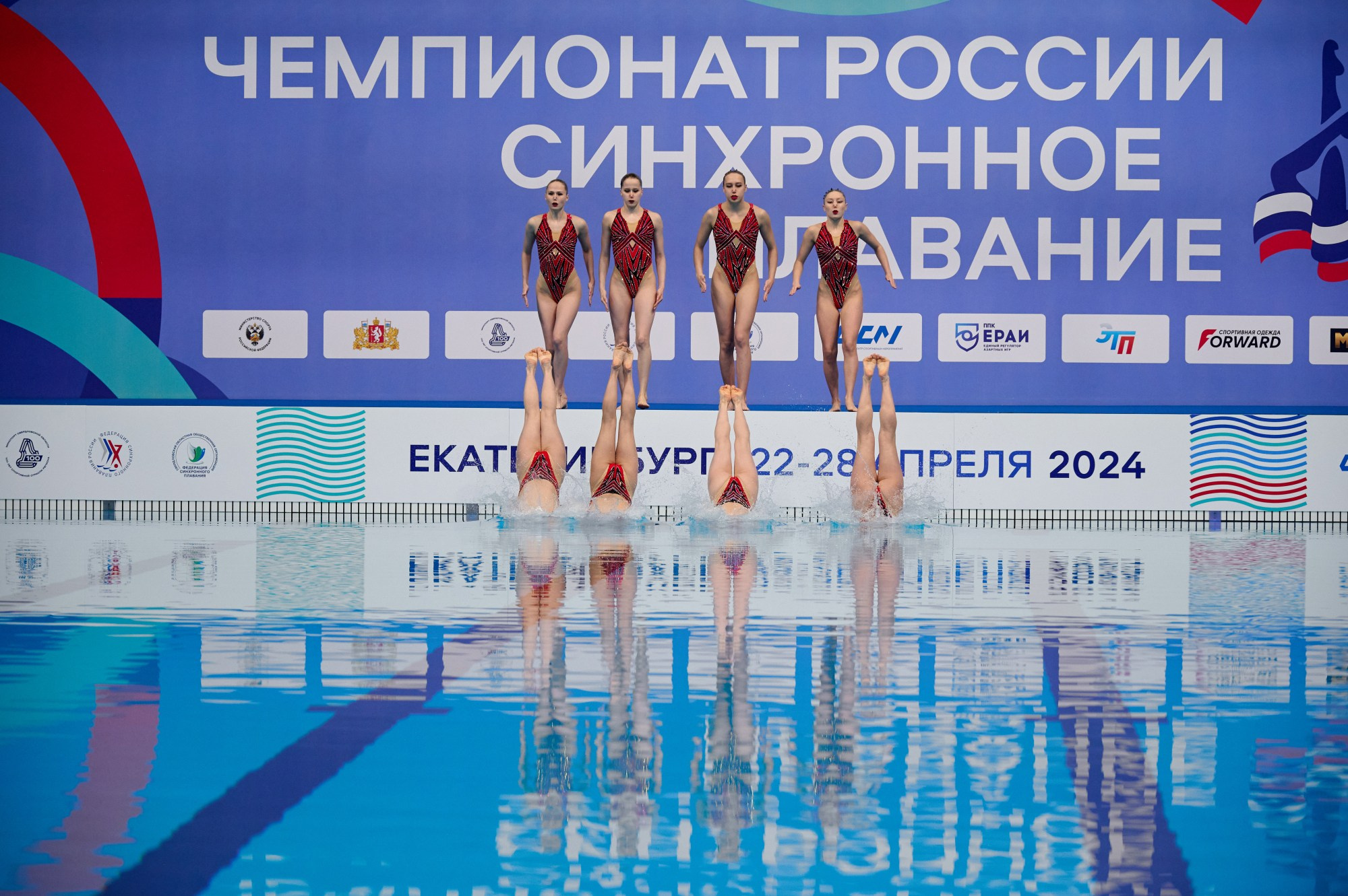 Чемпионат России Синхронное плавание 2024. Мезенцев Евгений фотограф