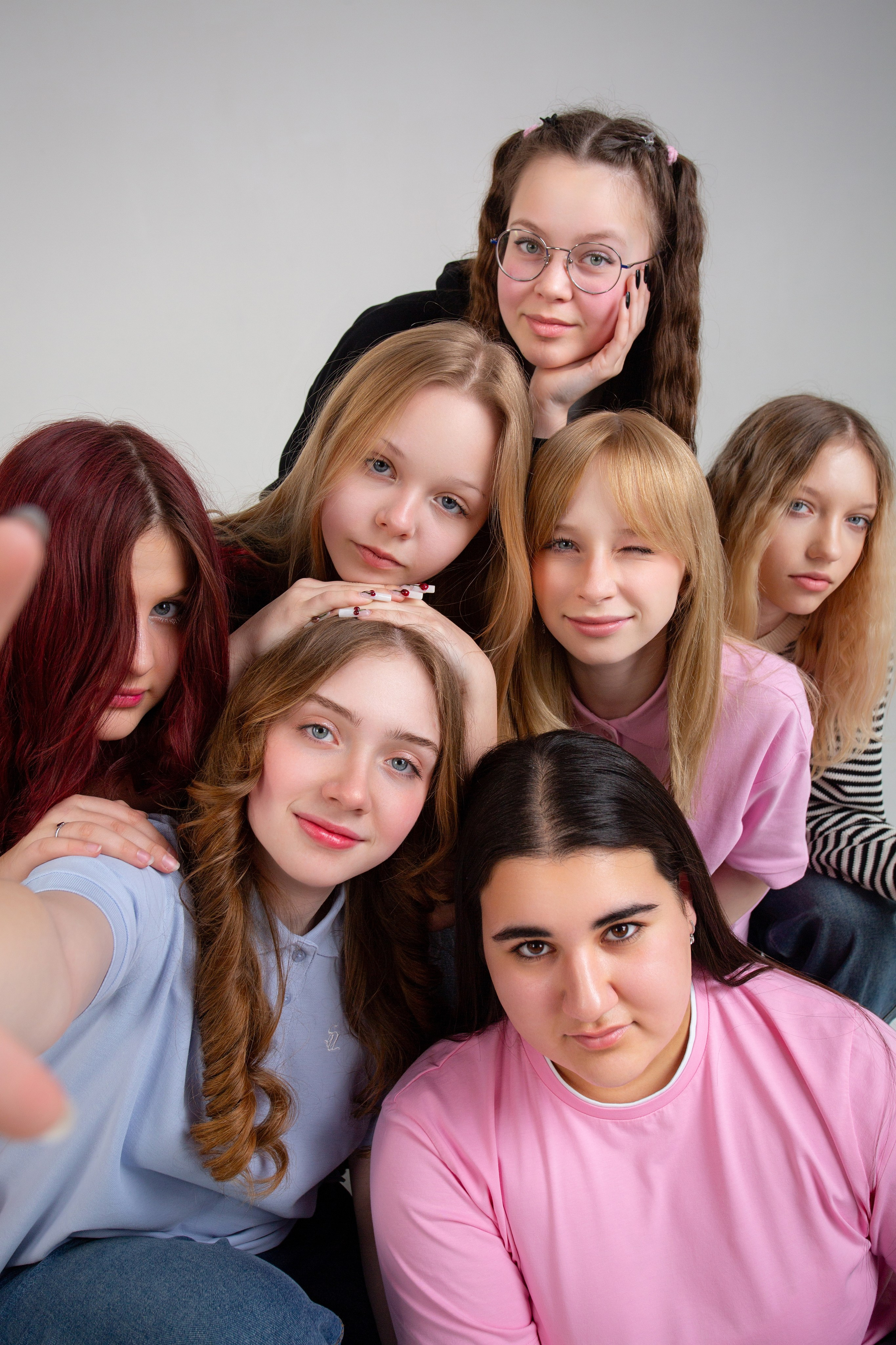 Коллективная фотосессия. Студия «Фокус» детская фотография Ольги Поповой г. Бийск