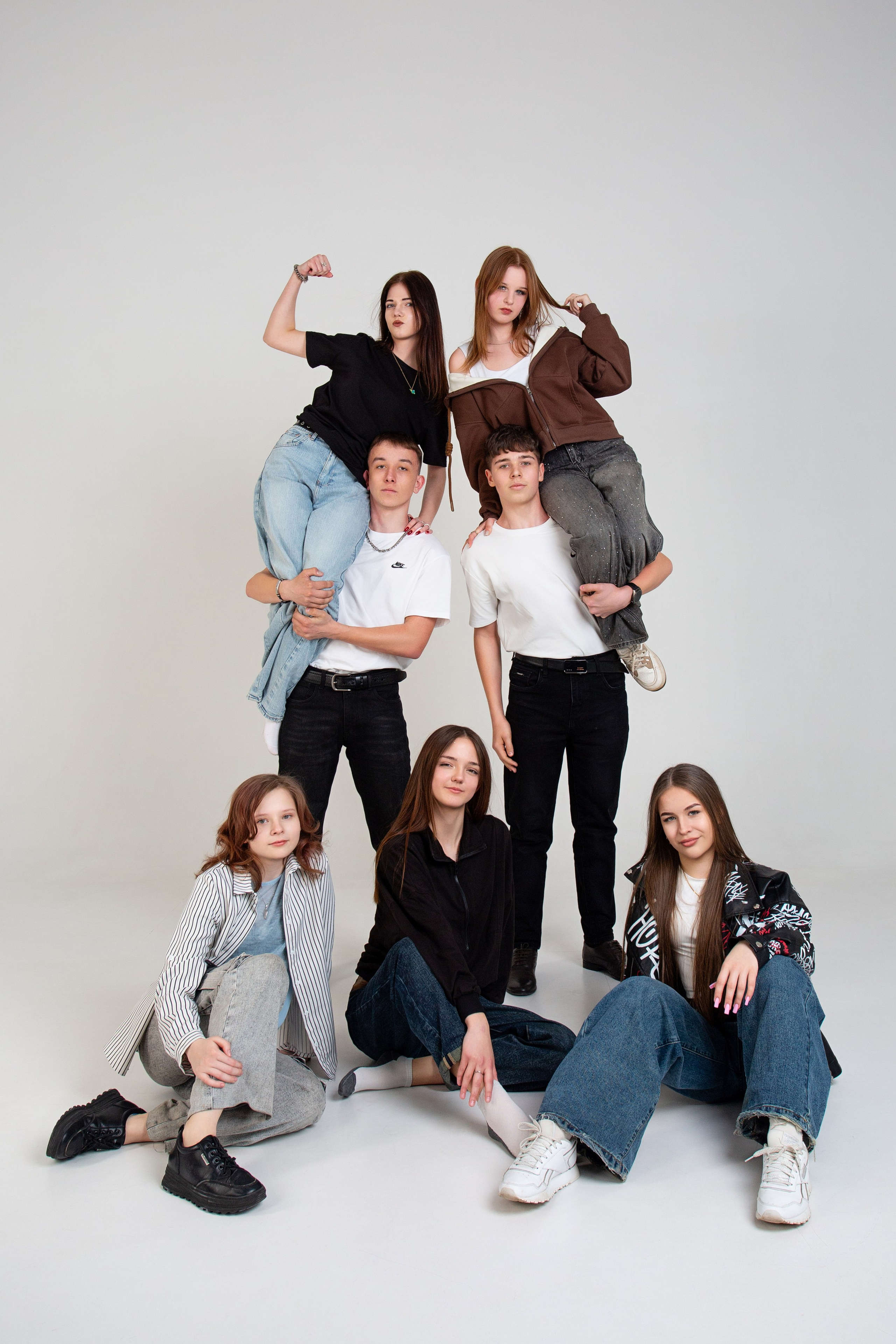 Коллективная фотосессия. Студия «Фокус» детская фотография Ольги Поповой г. Бийск