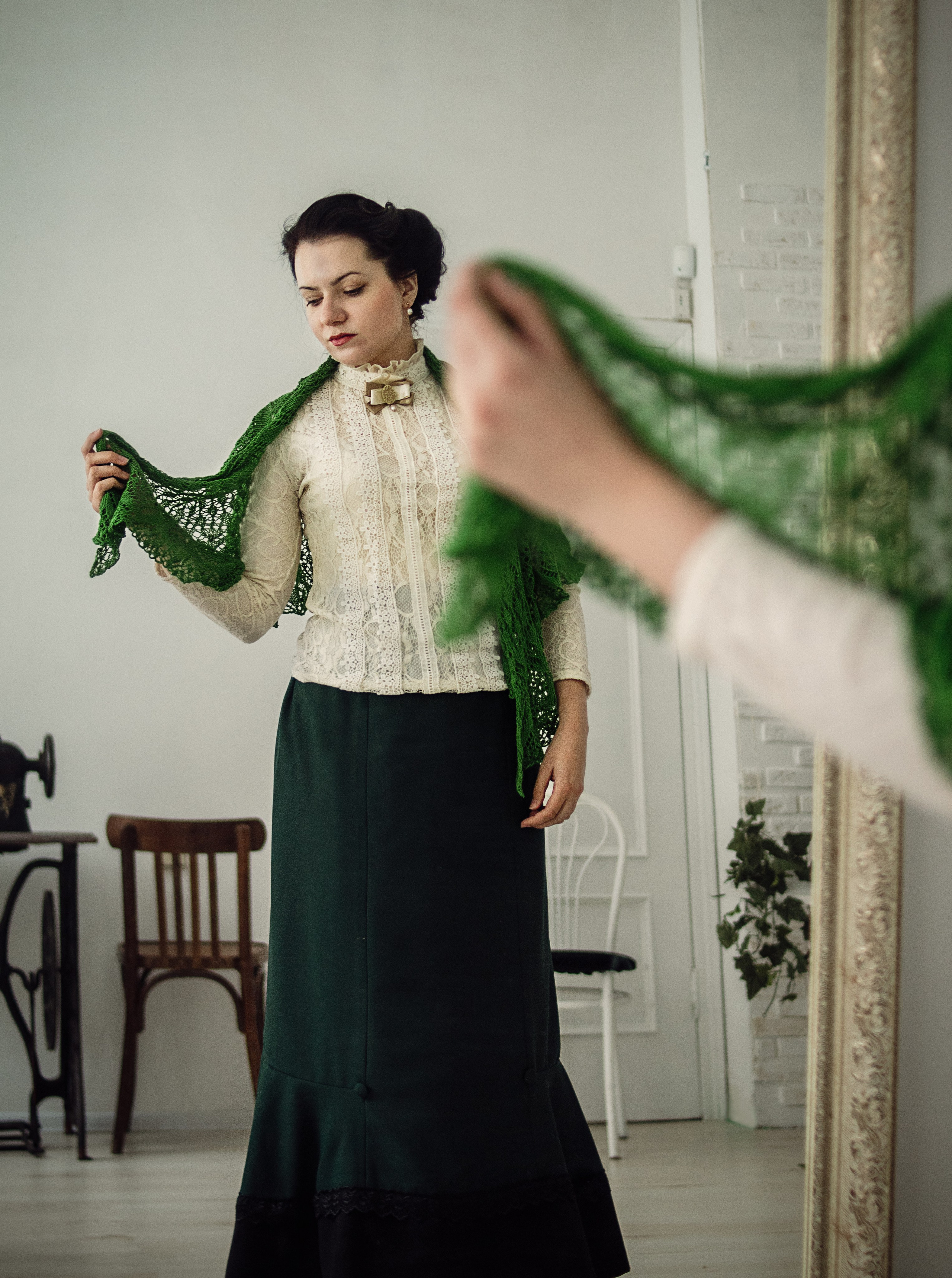 Катерина и пианино Schröder. Фотограф Дарина Фельдман