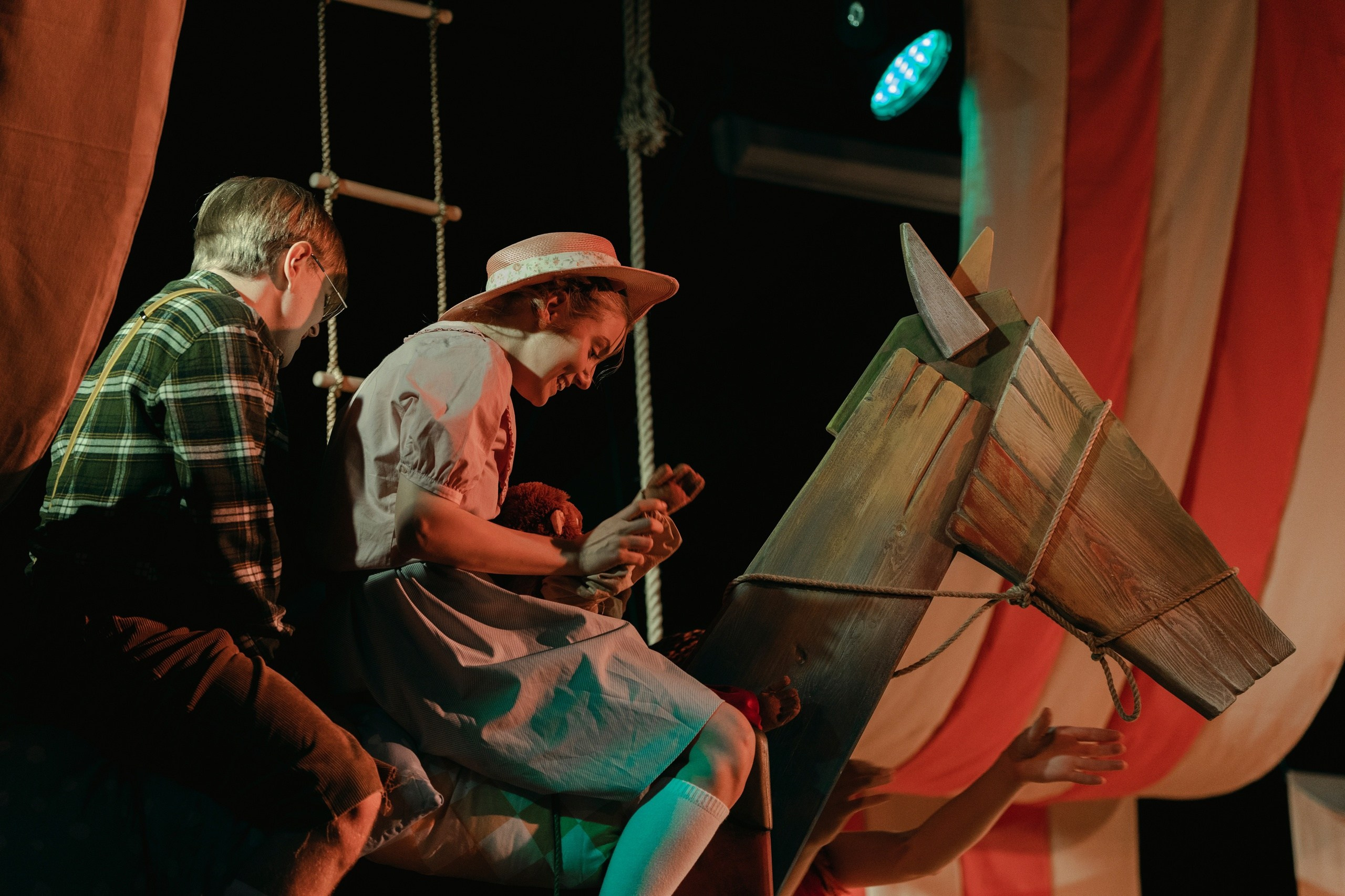 Пеппи, или не такая как все. Реж. Галина Бызгу. Лендок. Pippi Longstocking. Фотограф Ирина Соколенко Санкт-Петербург