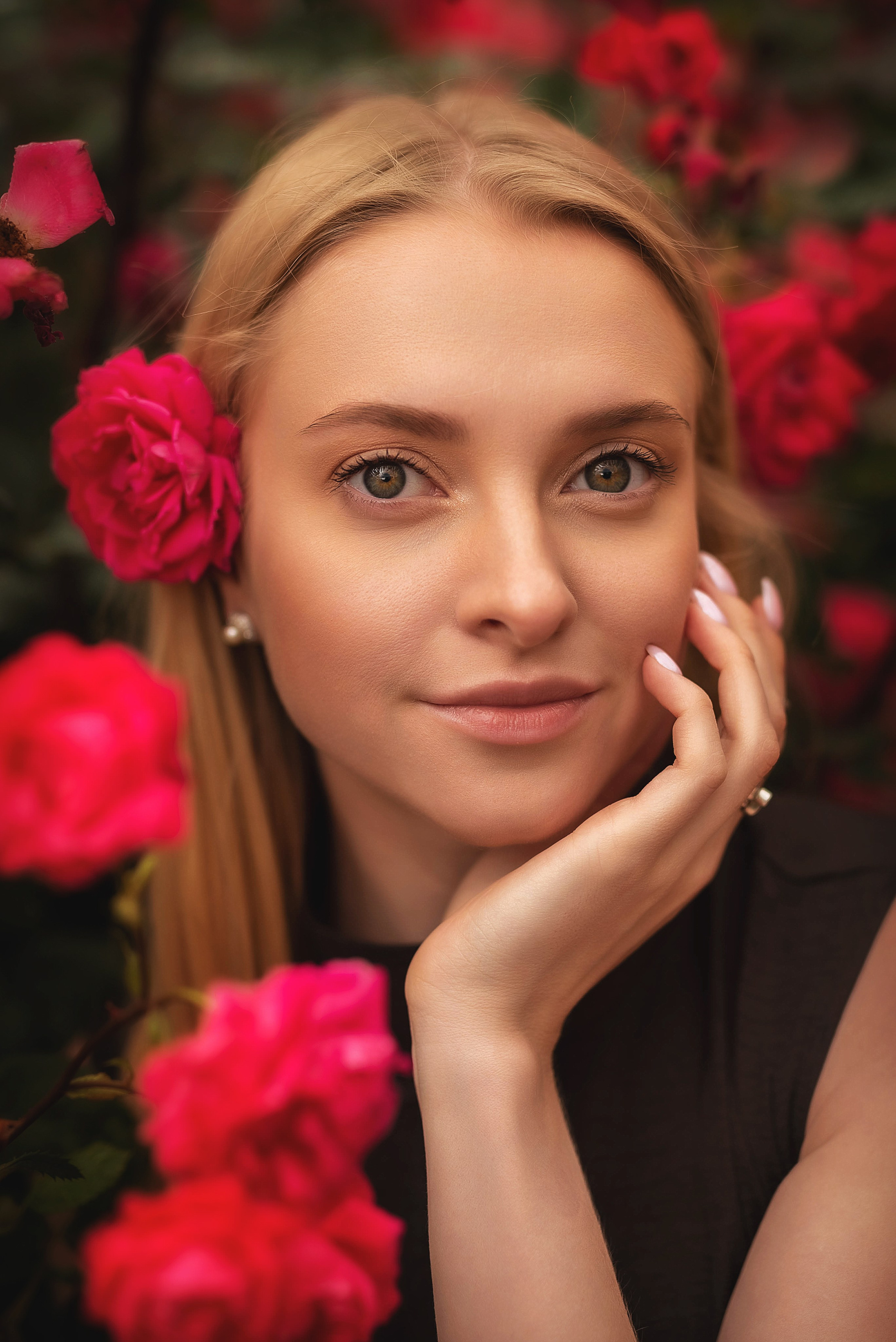 Фотосессия в розах. Семейный, детский фотограф в Воронеже Анна Никитина