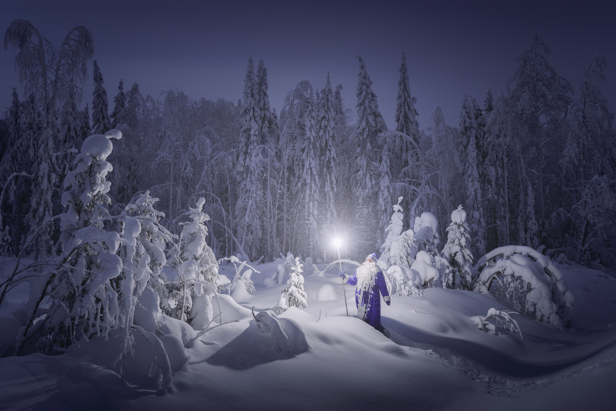 Волшебный мир Дедушки Мороза. Профессиональный пейзажный и рекламный фотограф Чаланов Иван