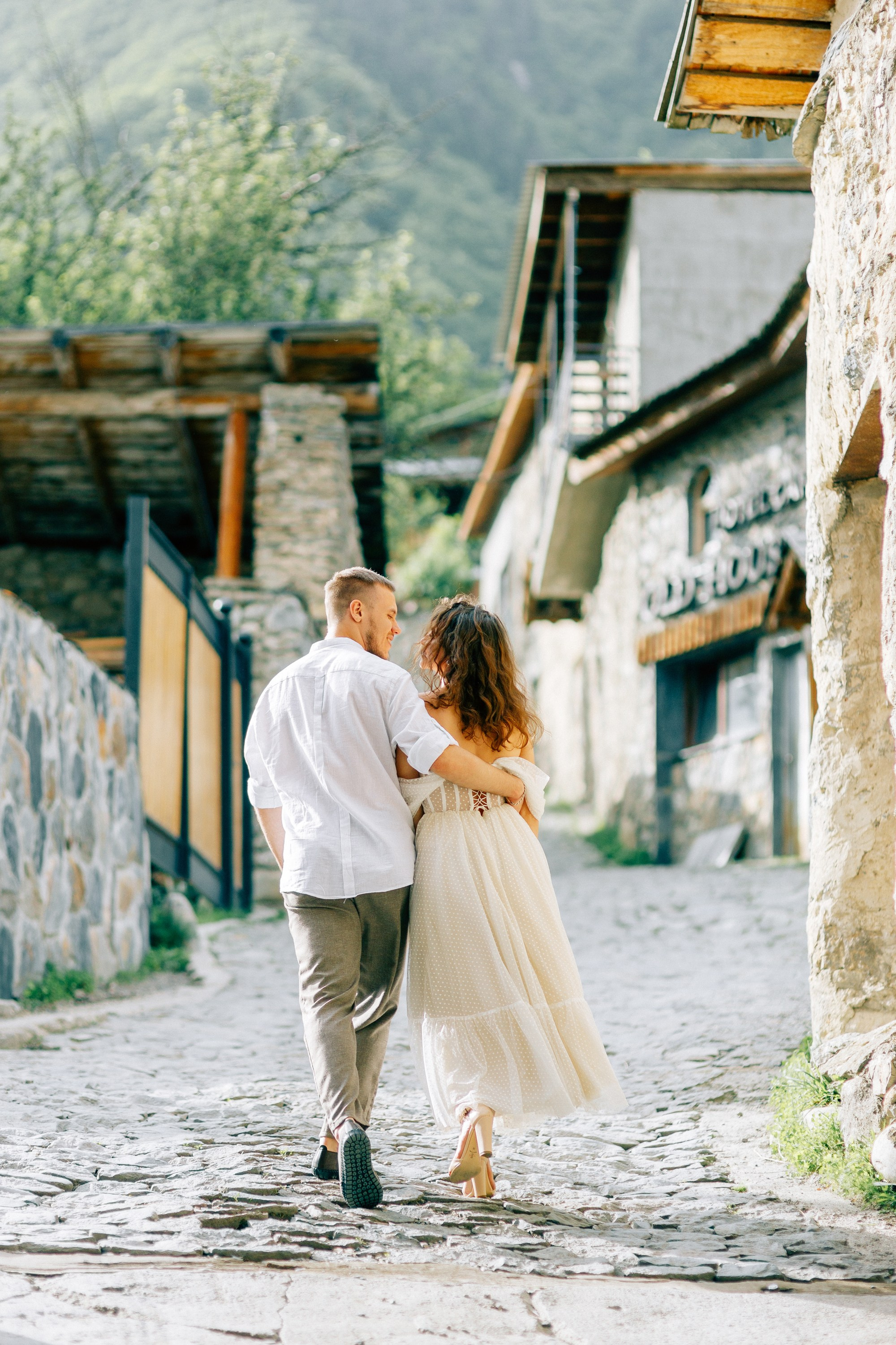 Свадьба в горах Сванетии в Грузии