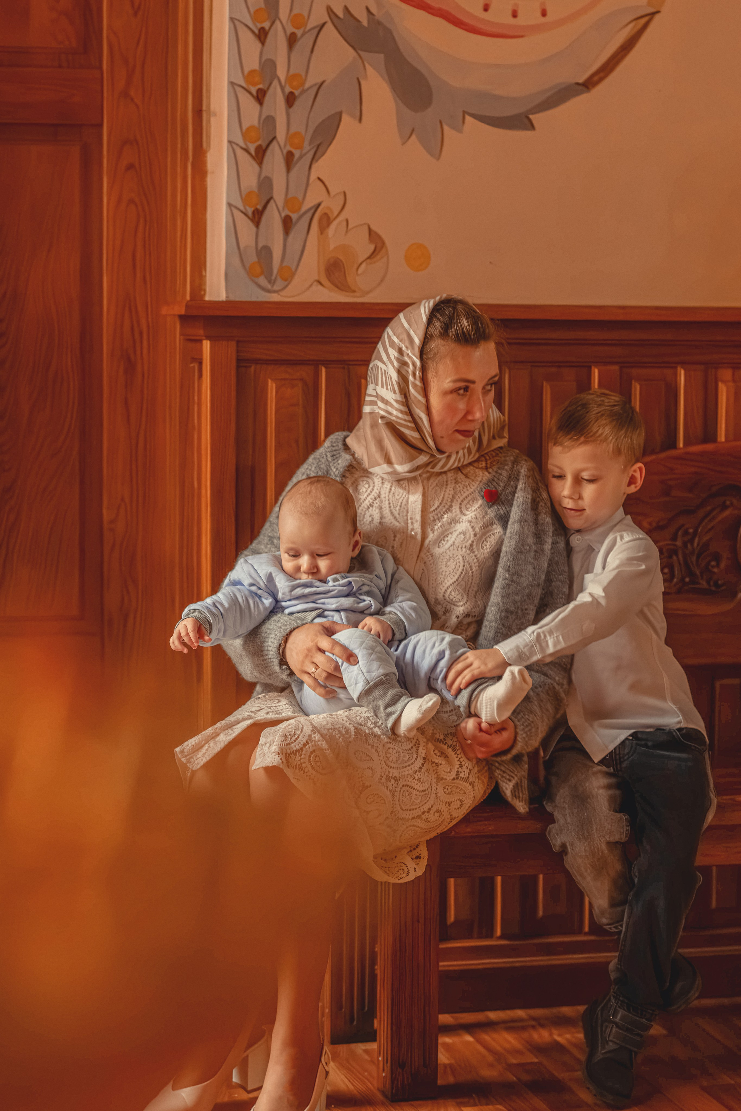 Таинство Крещения Георгия. Фотограф Таинств Крещения и Венчания в г. Курске