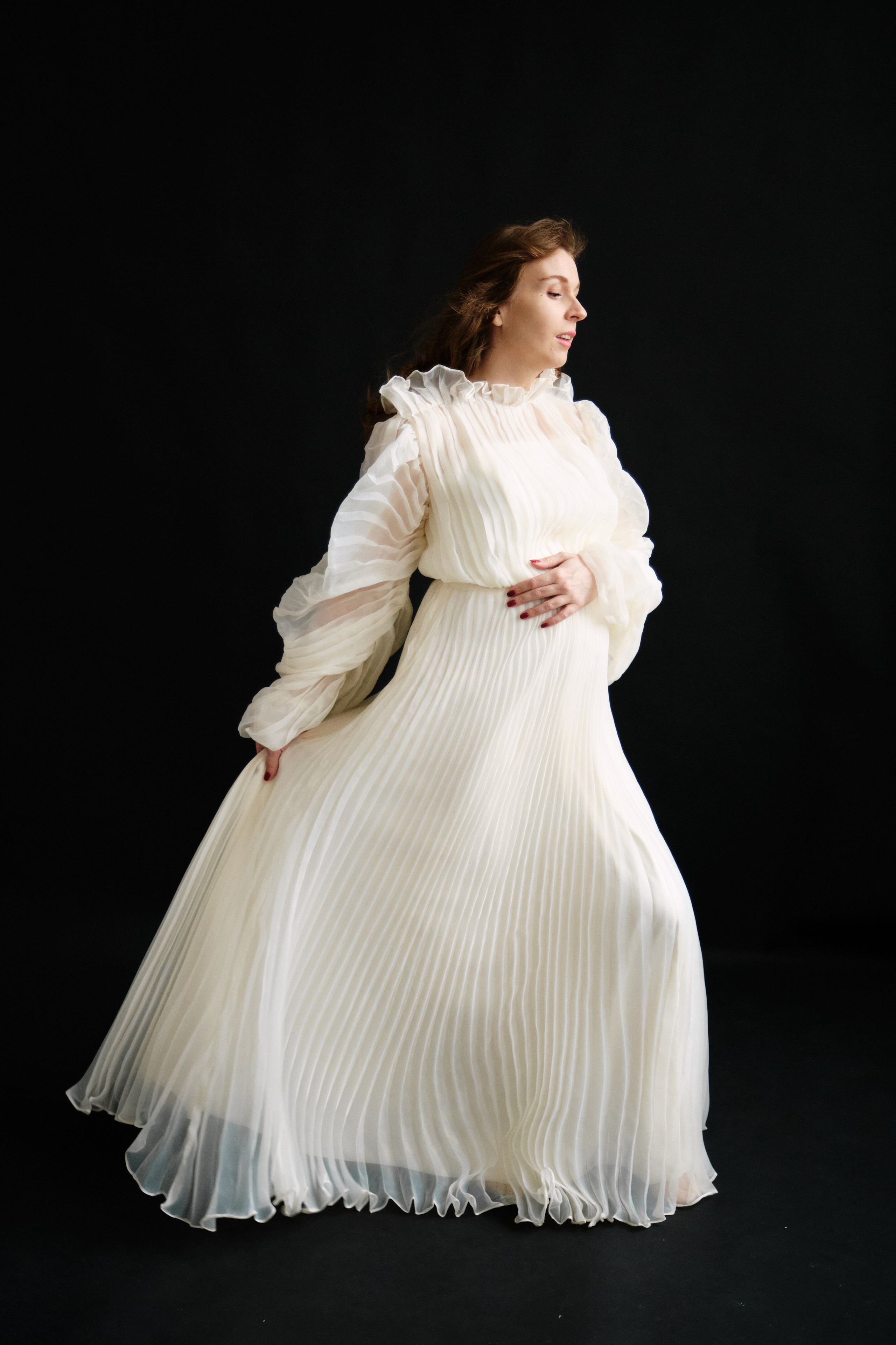 Беременная фототсессия Вероники. Фотограф в Санкт-Петербурге Мария Комолитдинова