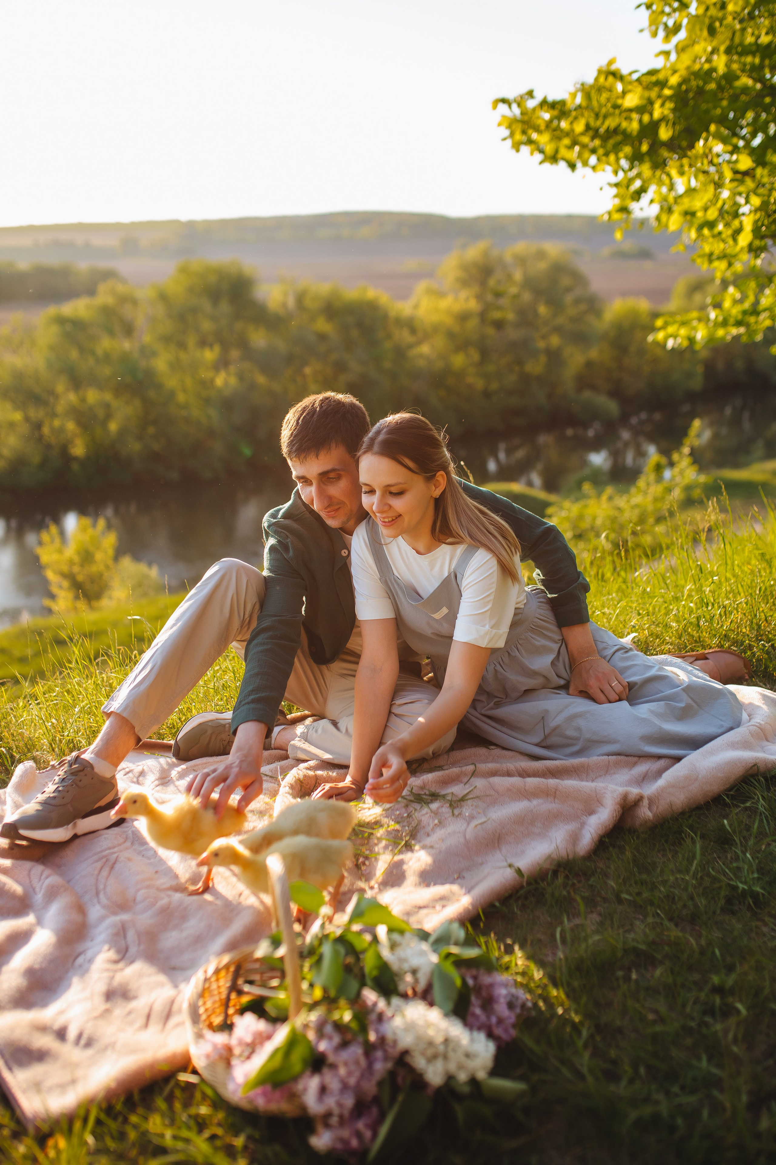 Тимоша и утятки. Свадебный и семейный фотограф в Туле и области Маша Костина