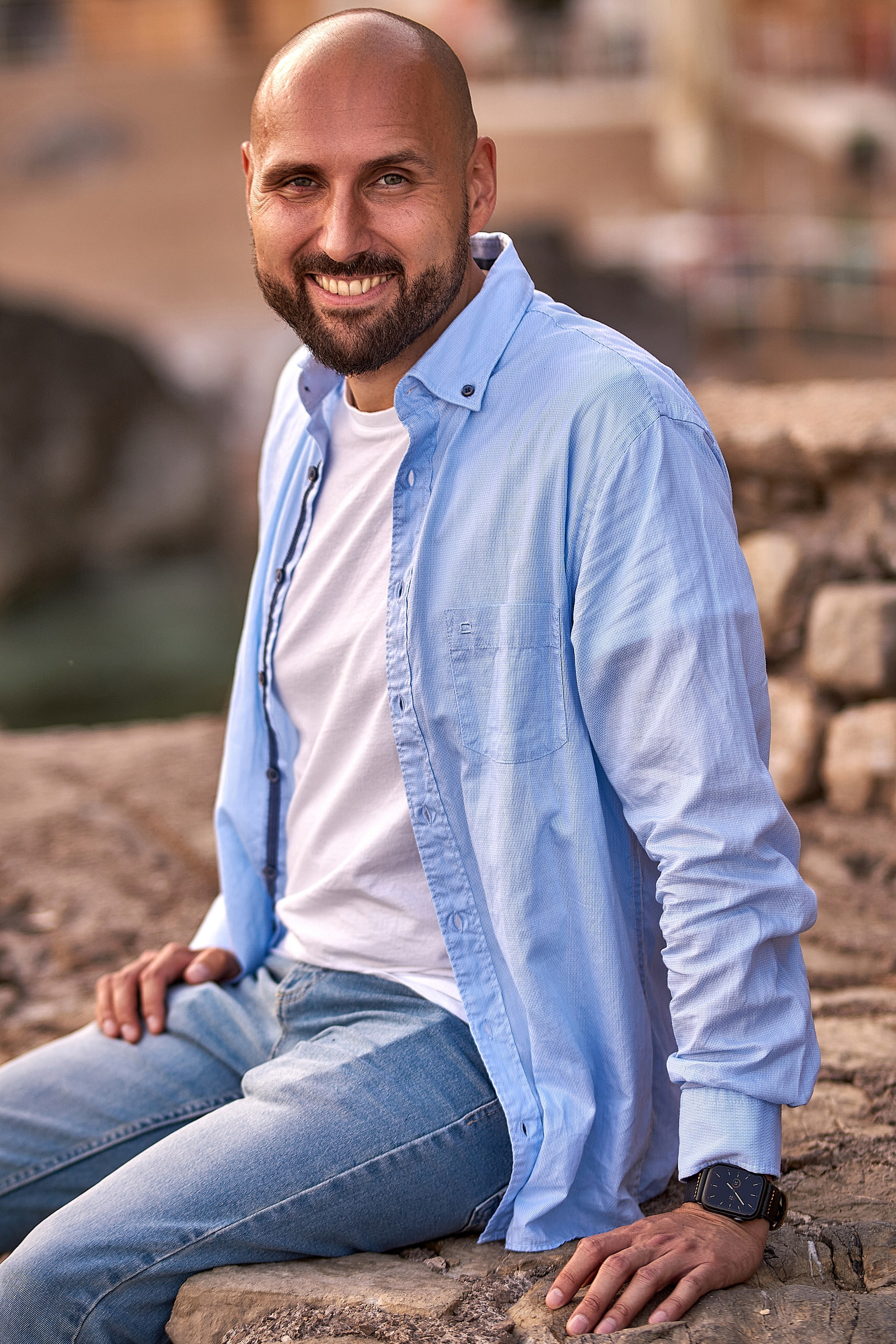 Мужской портрет для Валентина, Будва