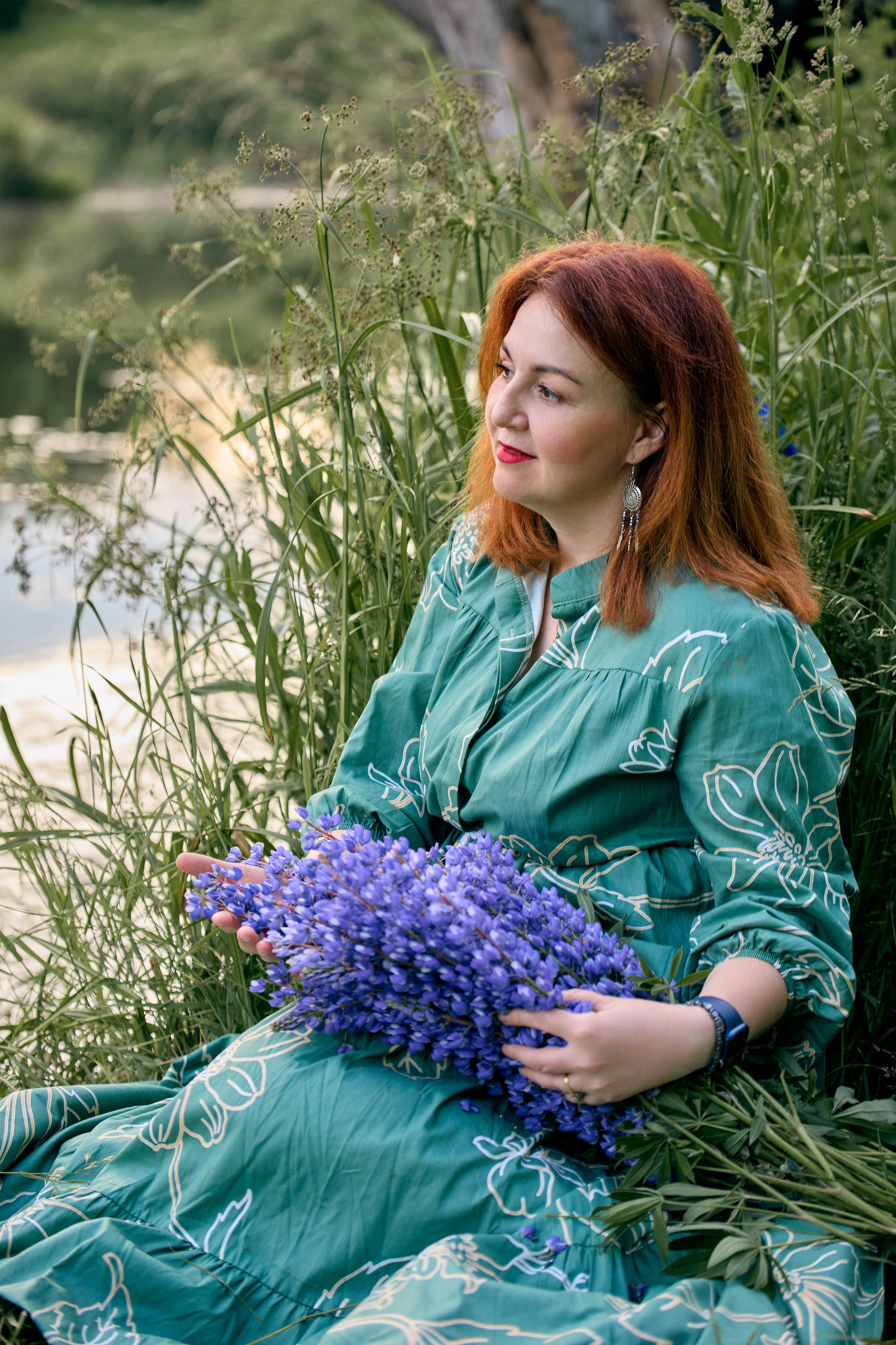 Фотосессия в роще для группы девушек. Фотограф в Дивеево