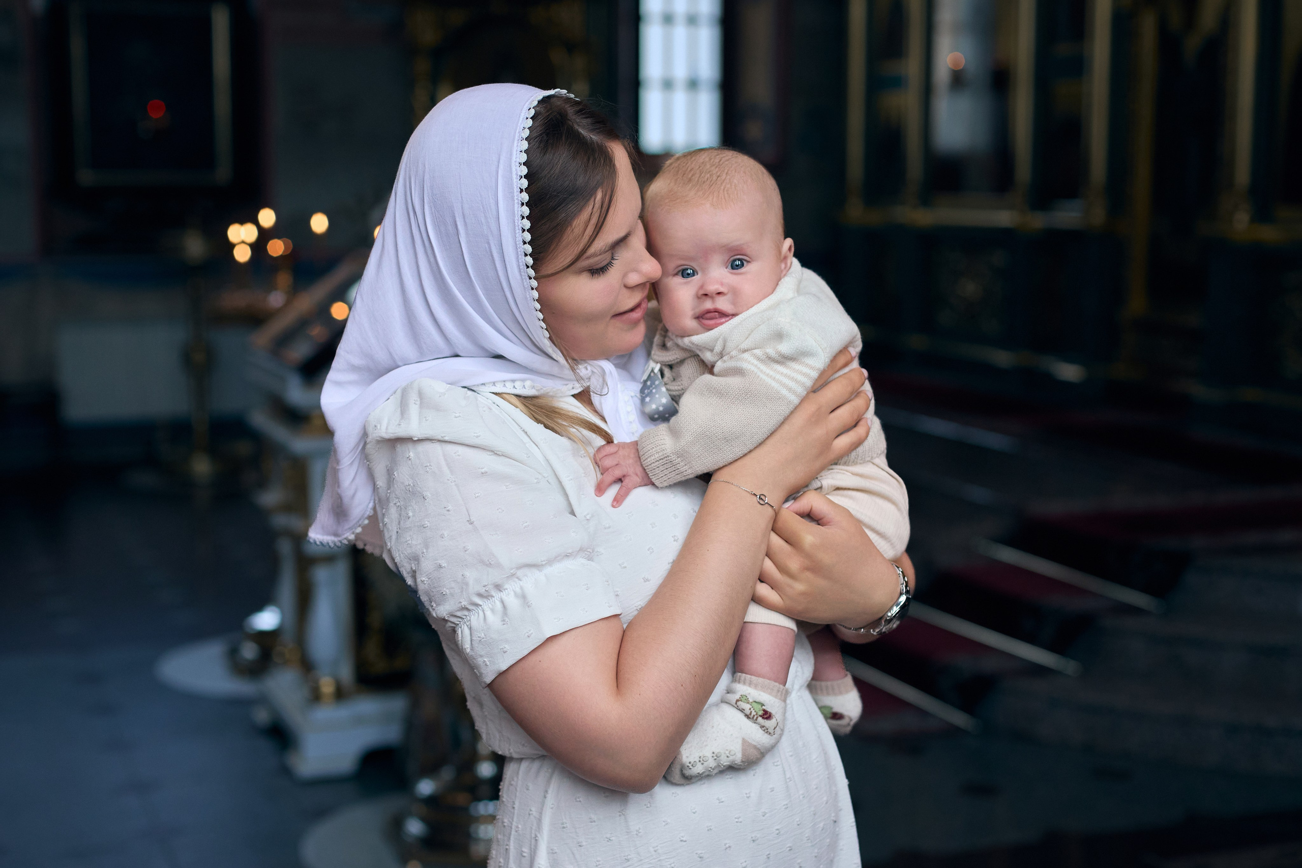 Крещение младенца Максима. Фотограф в Дивеево