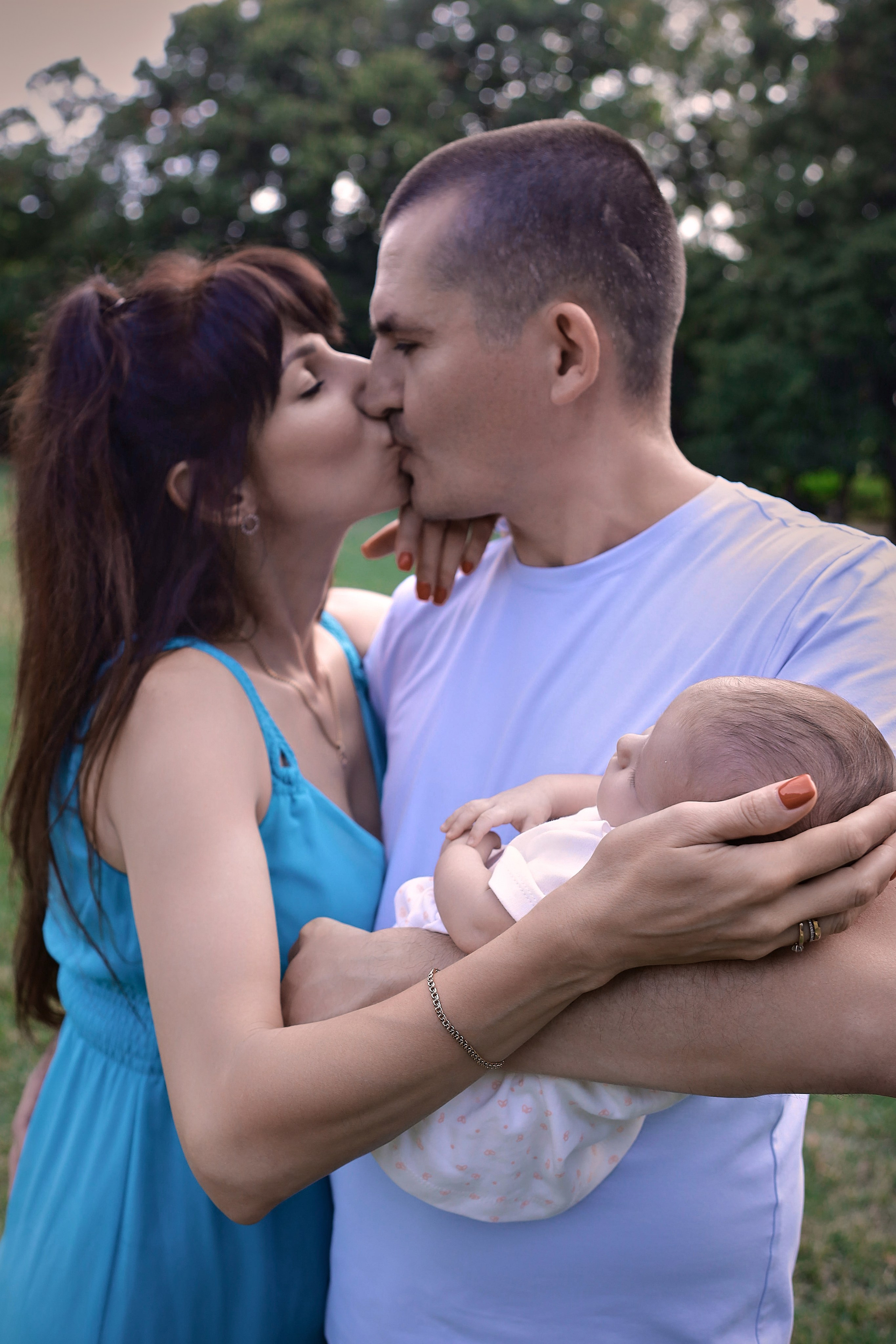 Семейная фотосессия с малышкой. Семейный и свадебный фотограф в Краснодаре Михеева Светлана