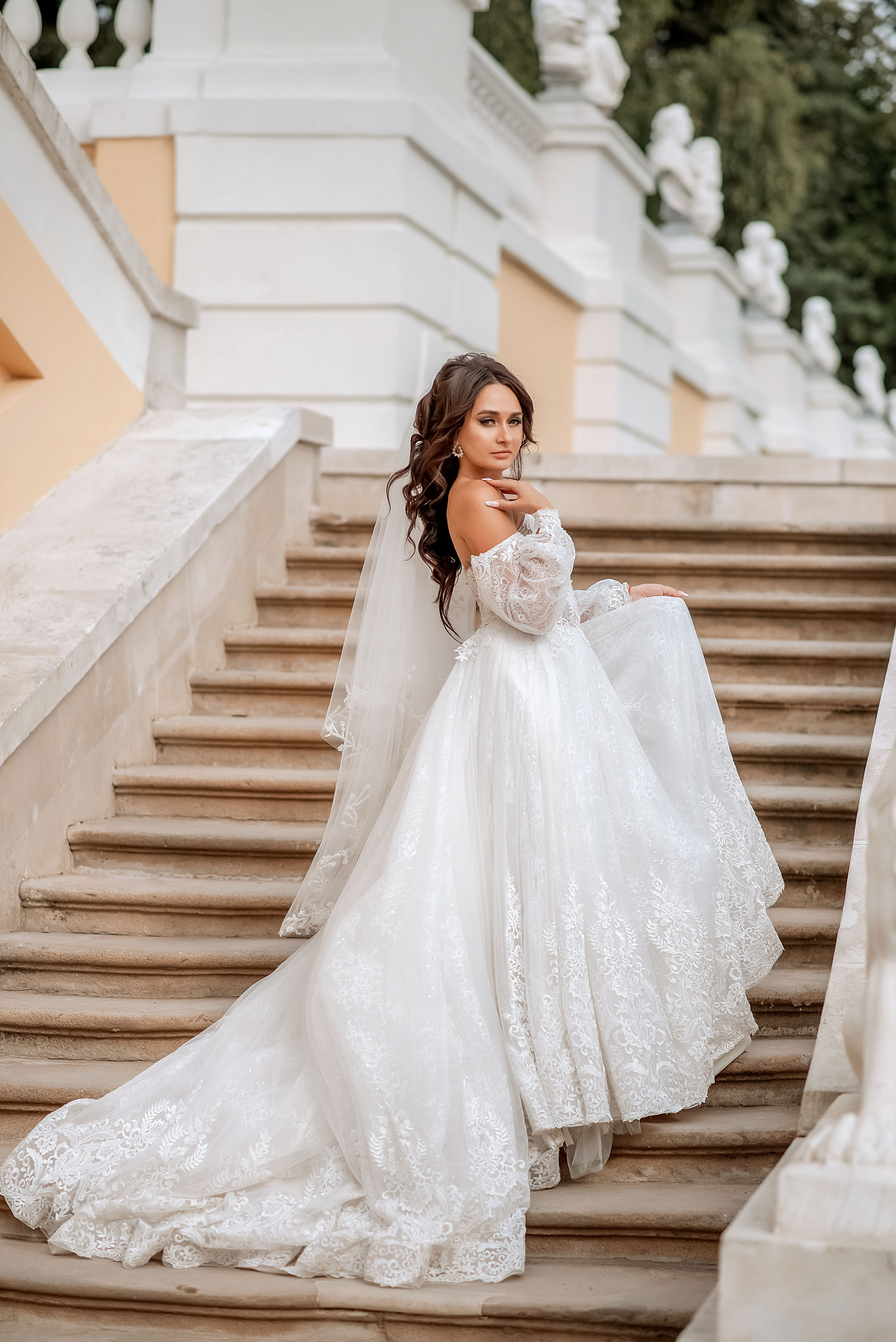 Свадебная съемка, портрет невесты. Семейный и свадебный фотограф Лебедева Елена Москва- Зеленоград