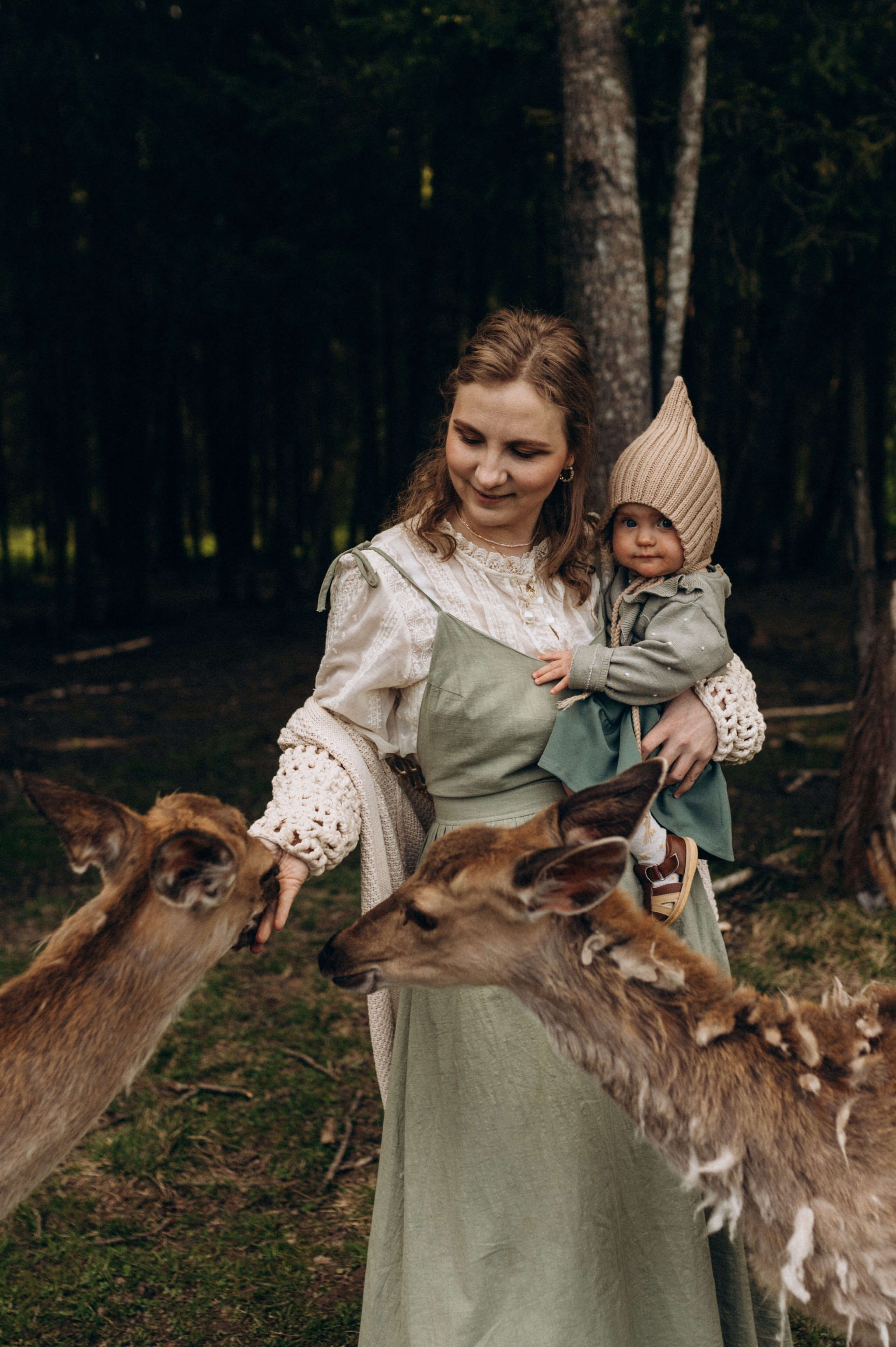 Оленья ферма. Семейный фотограф Нагорнова Виктория