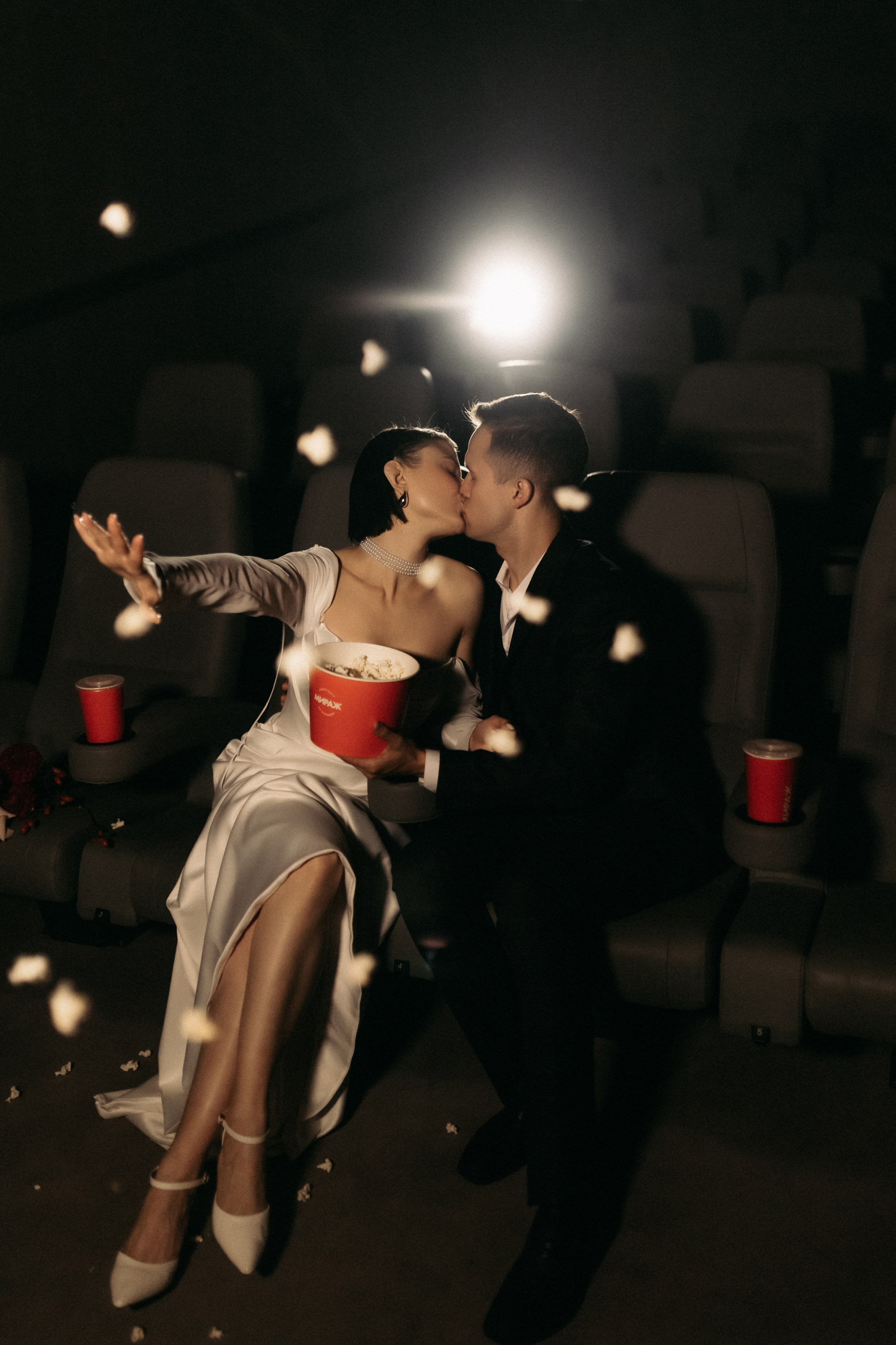 Марго и Роман, кинотеатр «Мираж». Фотограф в Санкт-Петербурге