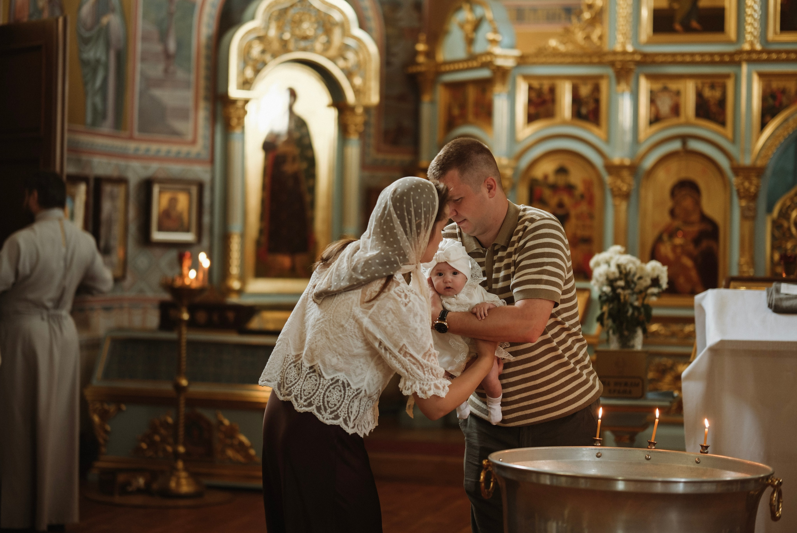 Крещение. Фотограф новорожденных в Брянске Анжелика Прохоренкова
