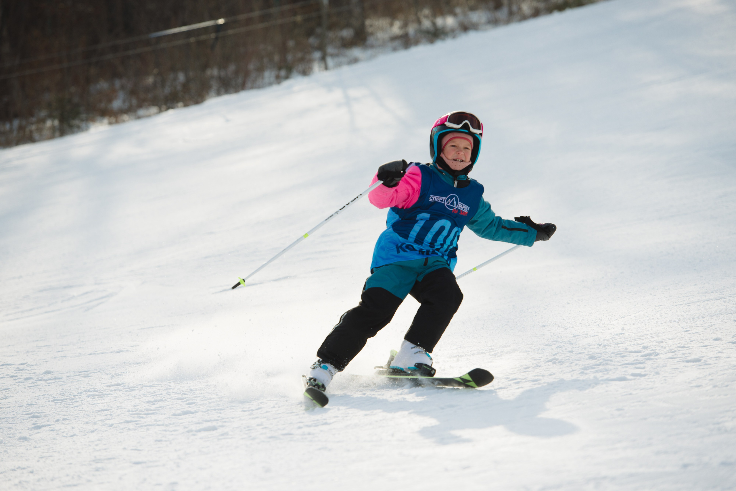Детские соревнования/Лыжи. Фотограф Мария Каюрова