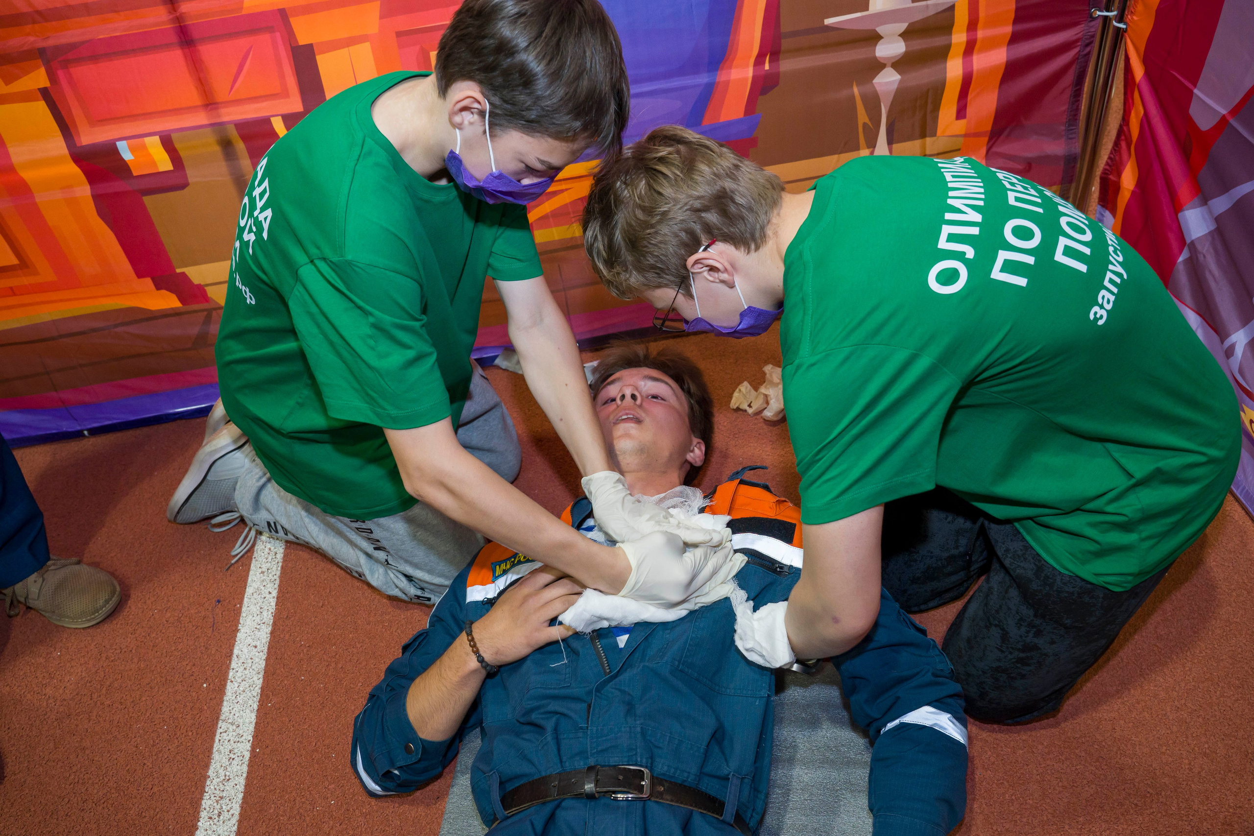 Олимпиада по скорой помощи. Фотограф в Санкт-Петербурге. Репортажная и все съёмки для бизнеса