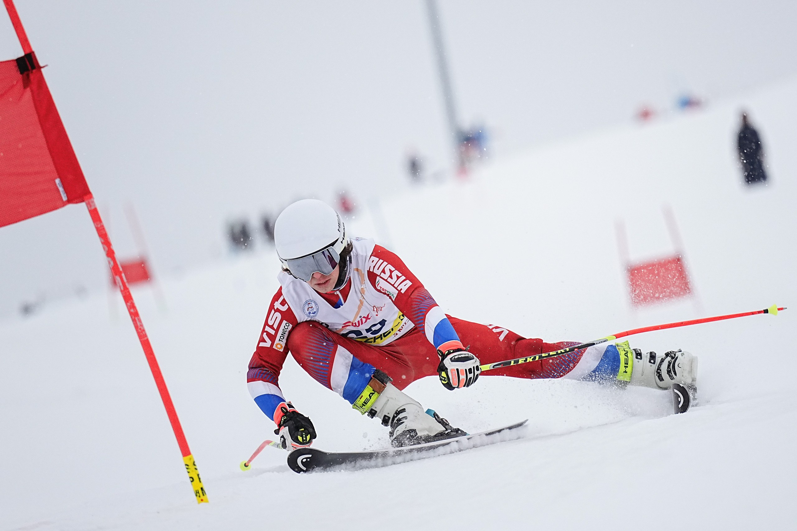 Горные лыжи. Первенство Центрального Федерального Округа. GS U16 Шуколово. Фотограф Студитский Евгений