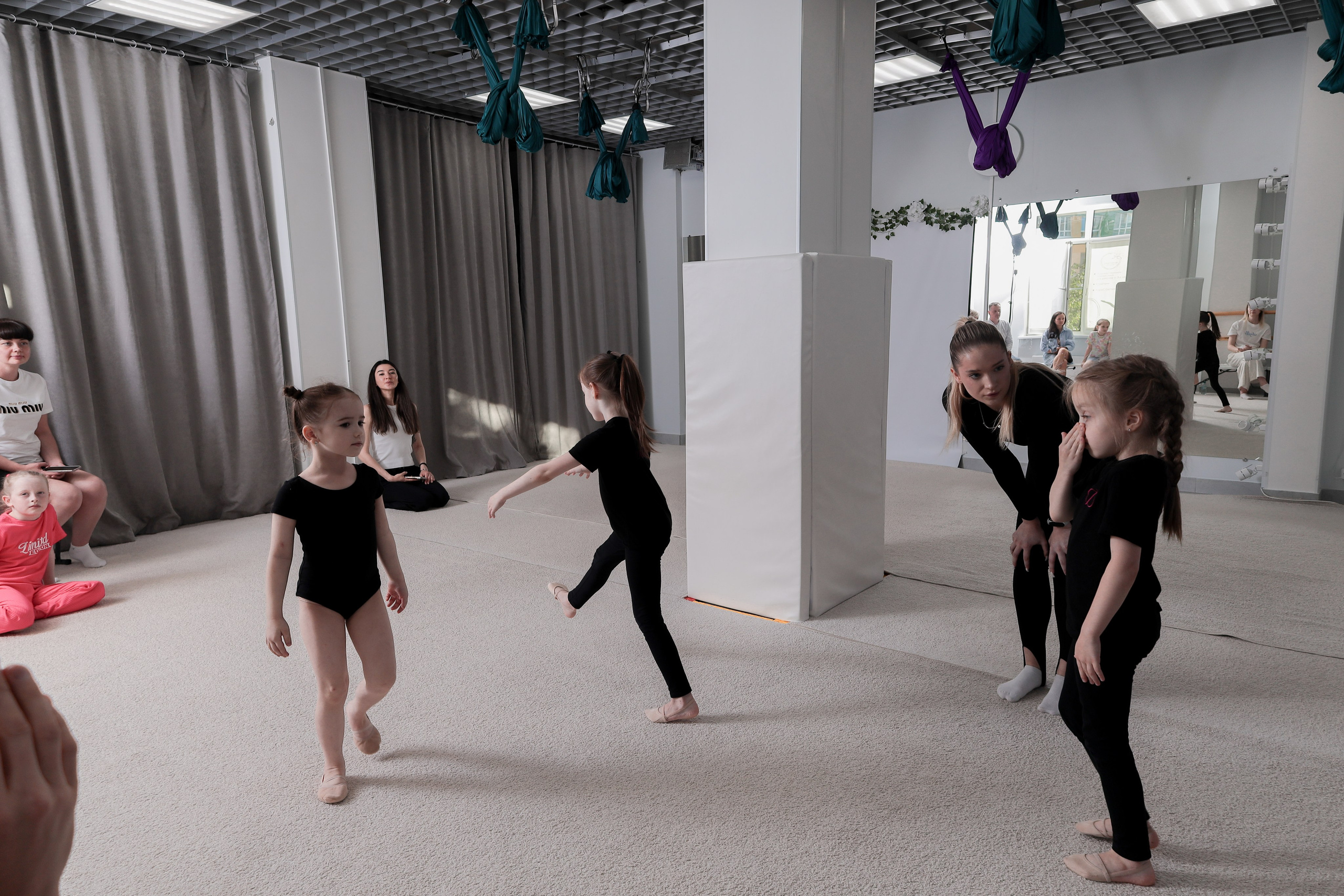 Открытый урок гимнастика. Фотограф Надршина Лилия