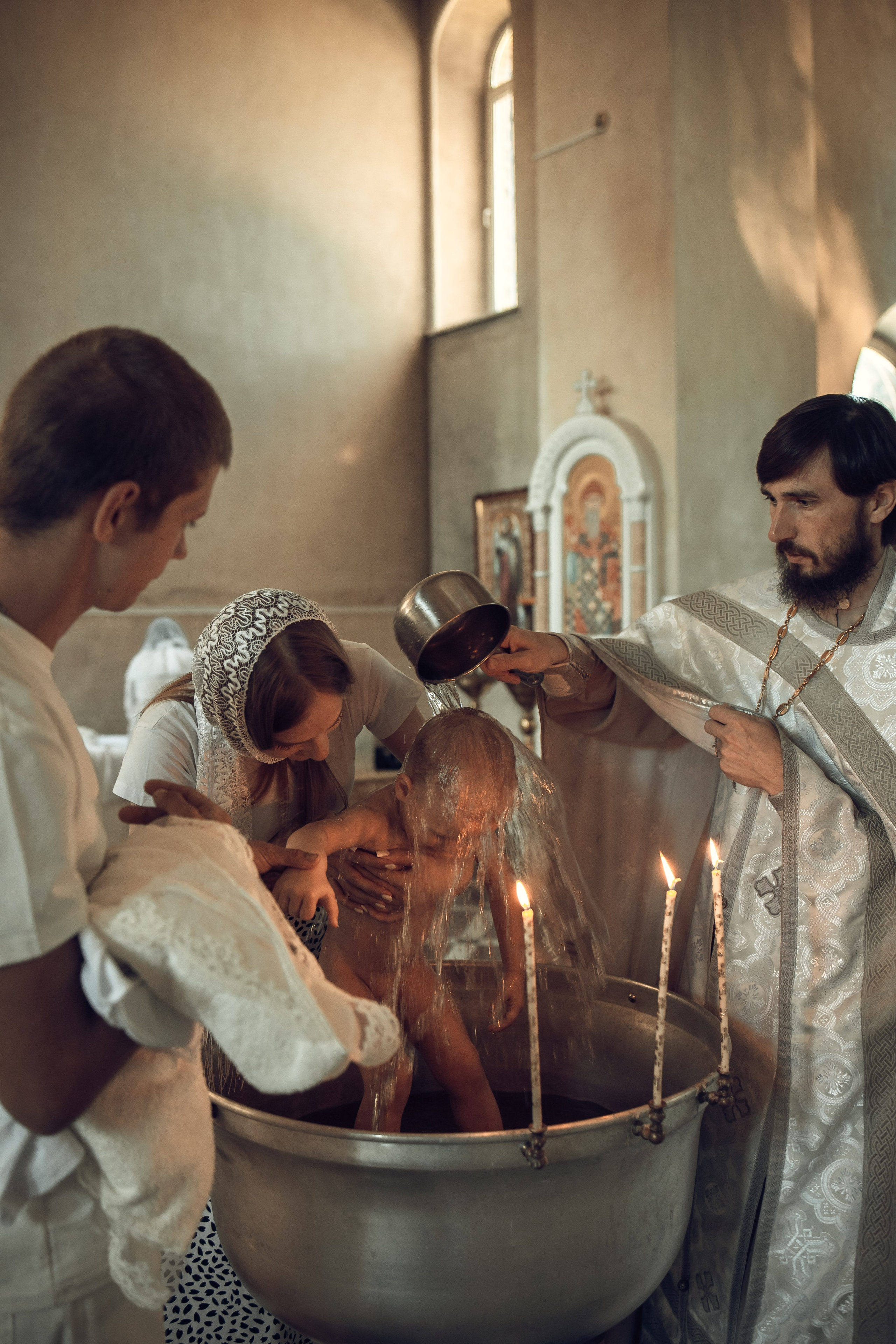 Крещение Платона и Демида. Свадебный фотограф Краснодар Инна Кириенко