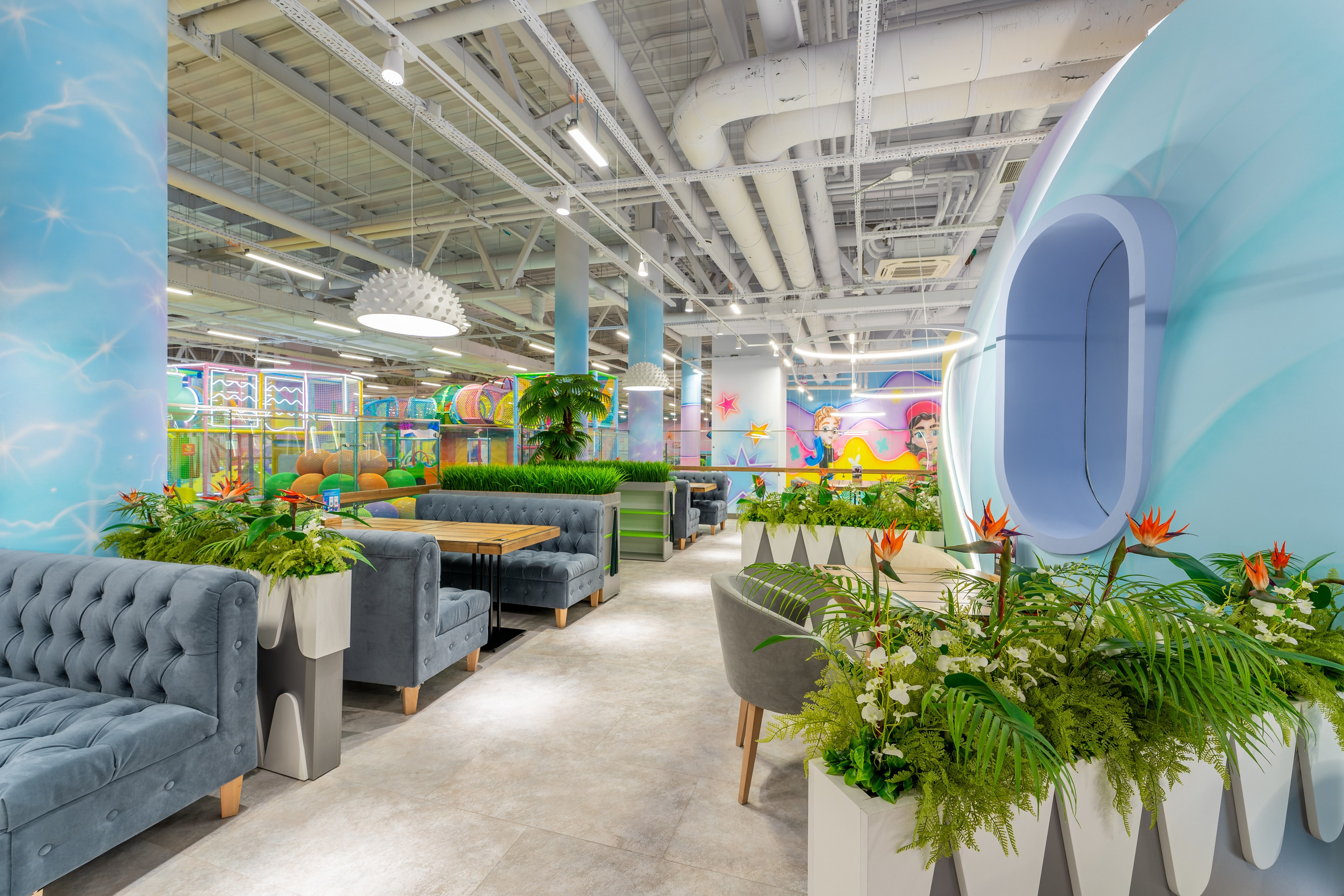 Парк развлечений Joki Joya Лефортово. Интерьерный фотограф Александра Солдатова