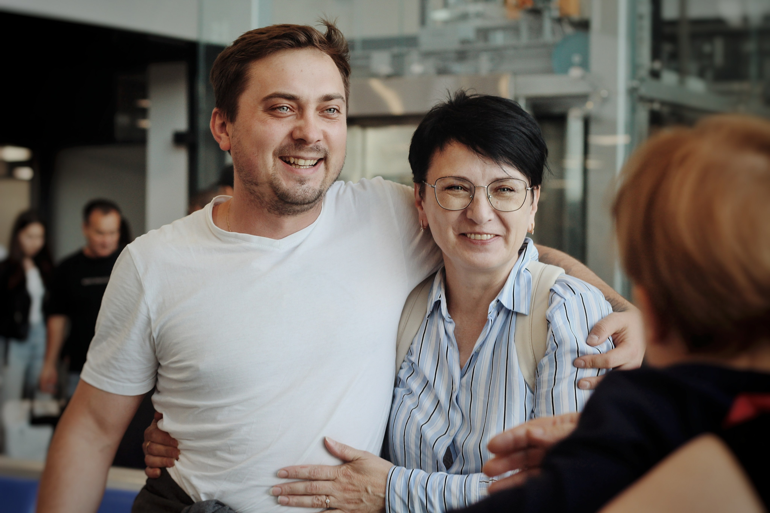 Первая встреча за год в аэропорту | Уральск | 2023 г.