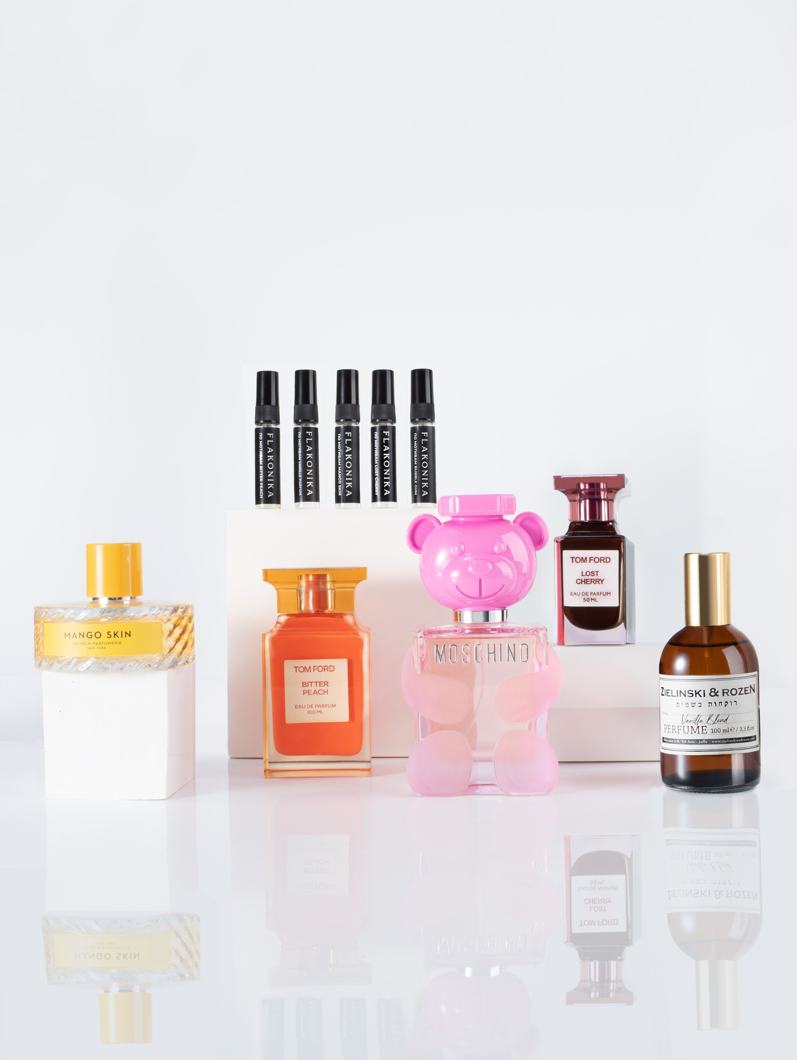 Духи. Предметная фотография