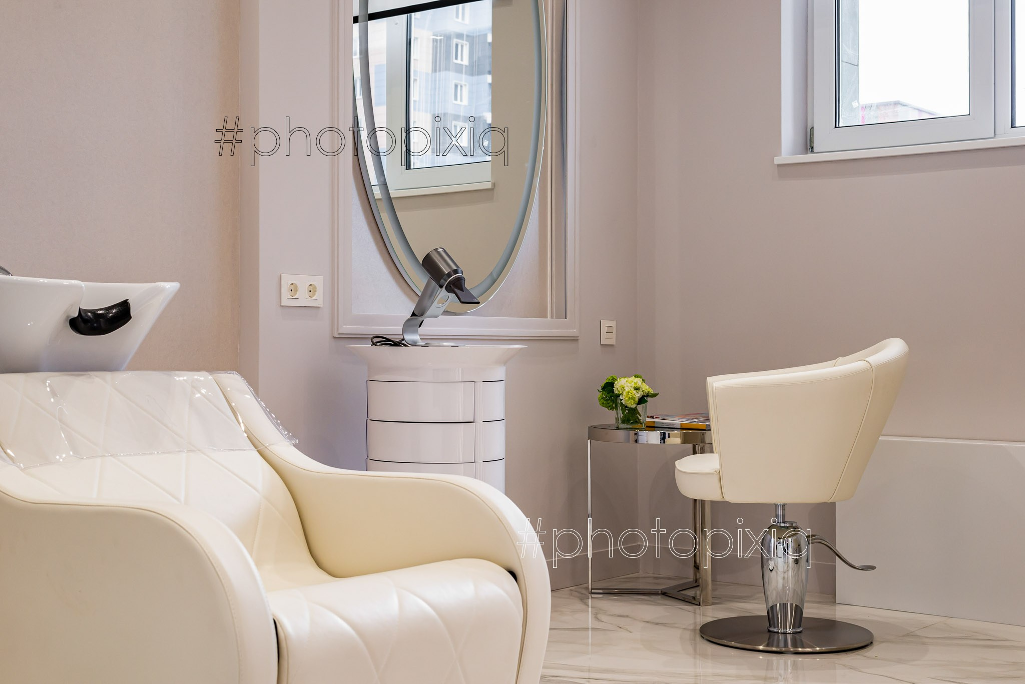Интерьерная съёмка салона красоты GLOW. Интерьерная съёмка и виртуальные туры — Интерьерный фотограф Кузнецов Сергей (photopixiq)