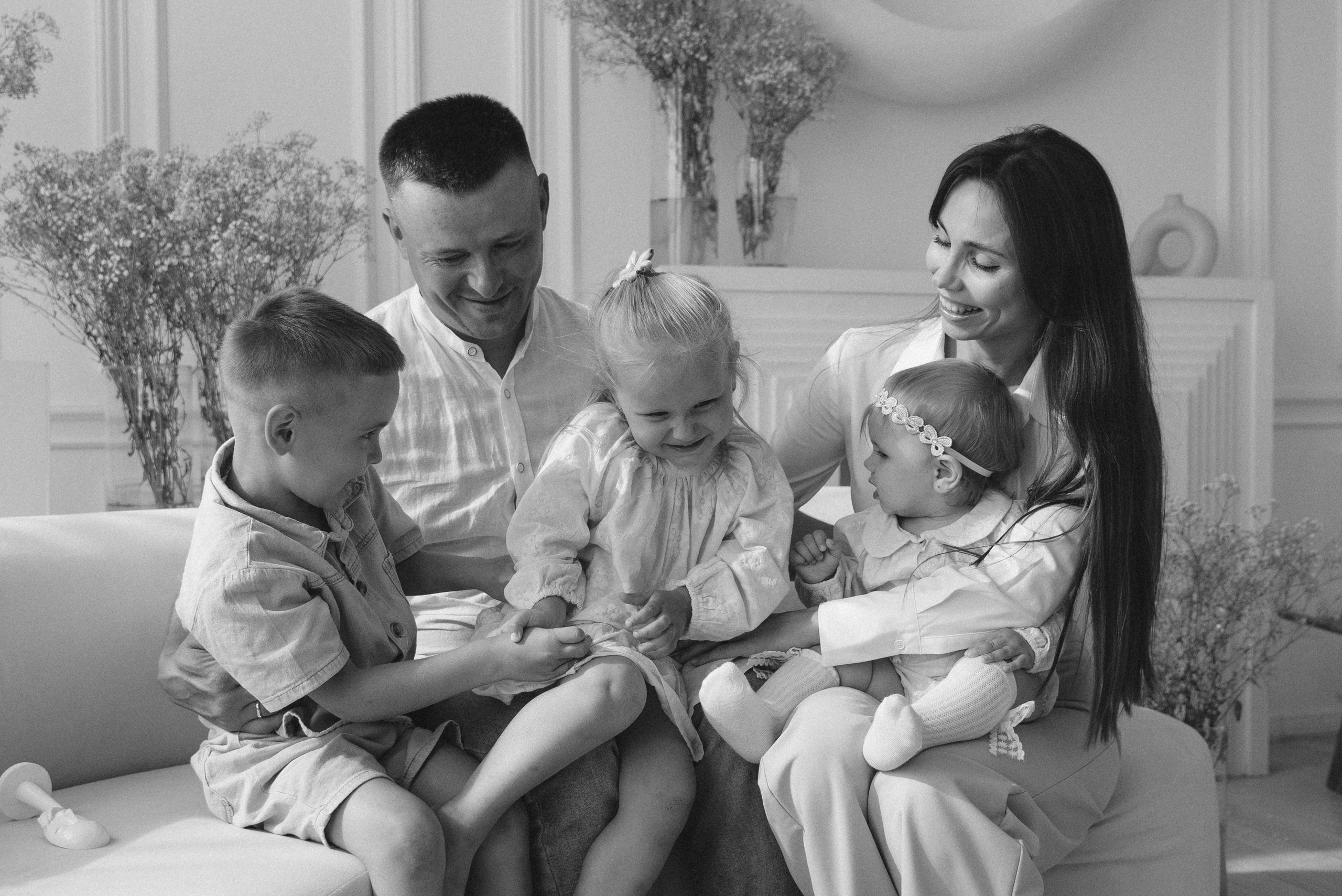 Таня, Максим, Ярик, Мила, Тая. Семейный фотограф в Омске Смирнова Светлана