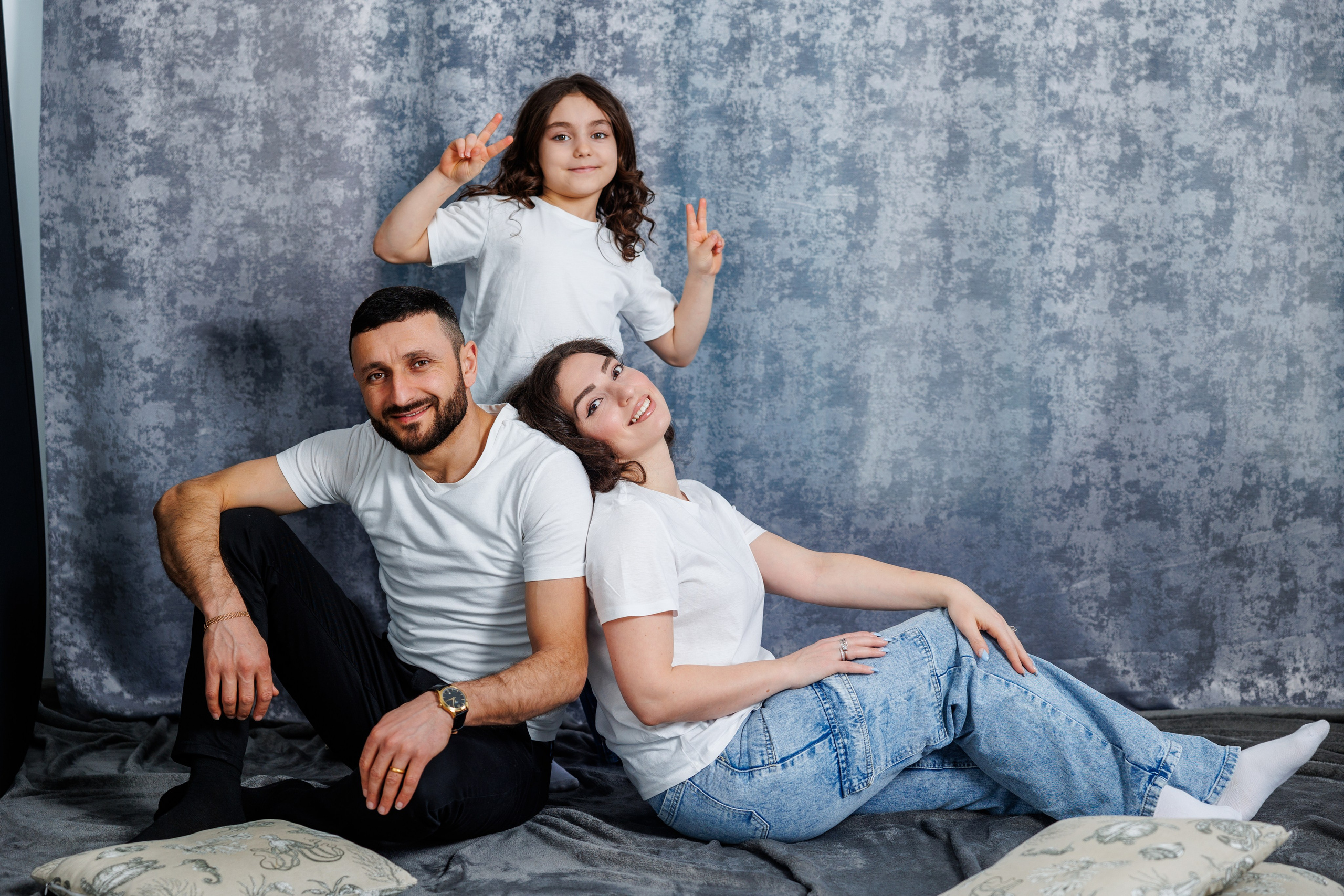 Семейный портрет. Фотограф в Краснодаре. Выпускные школьные альбомы, Свадьбы, Портреты