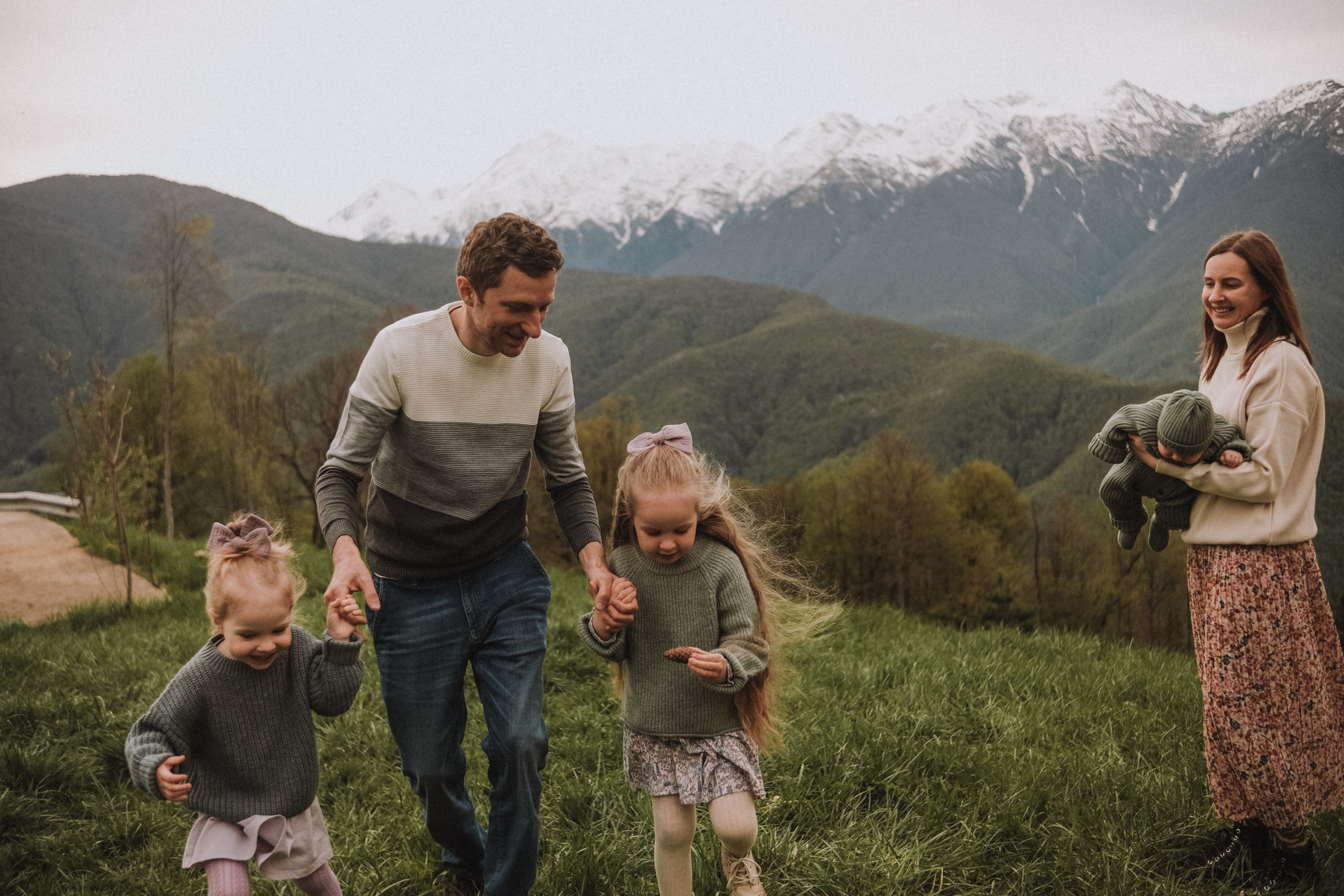 Семья Есении и Эмилии. Семейный фотограф Москва