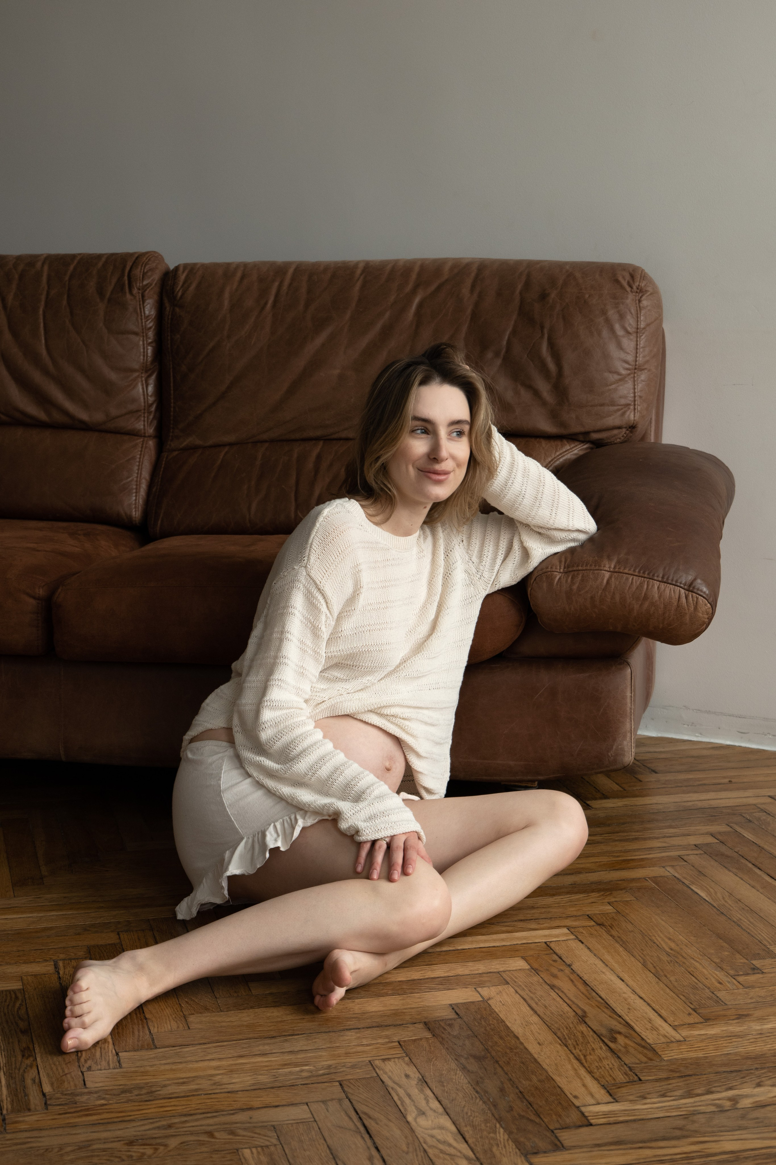 Студийная фотосессия «В ожидании». Фотограф видеограф Ольга Василевская