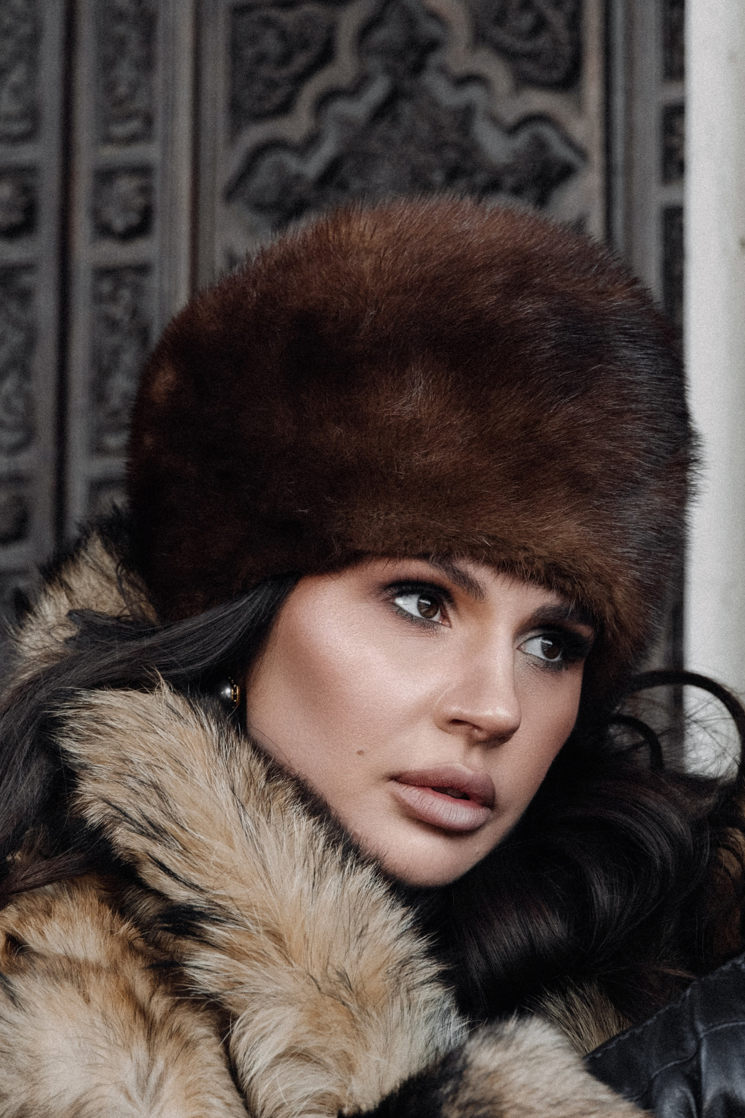 зимний портрет