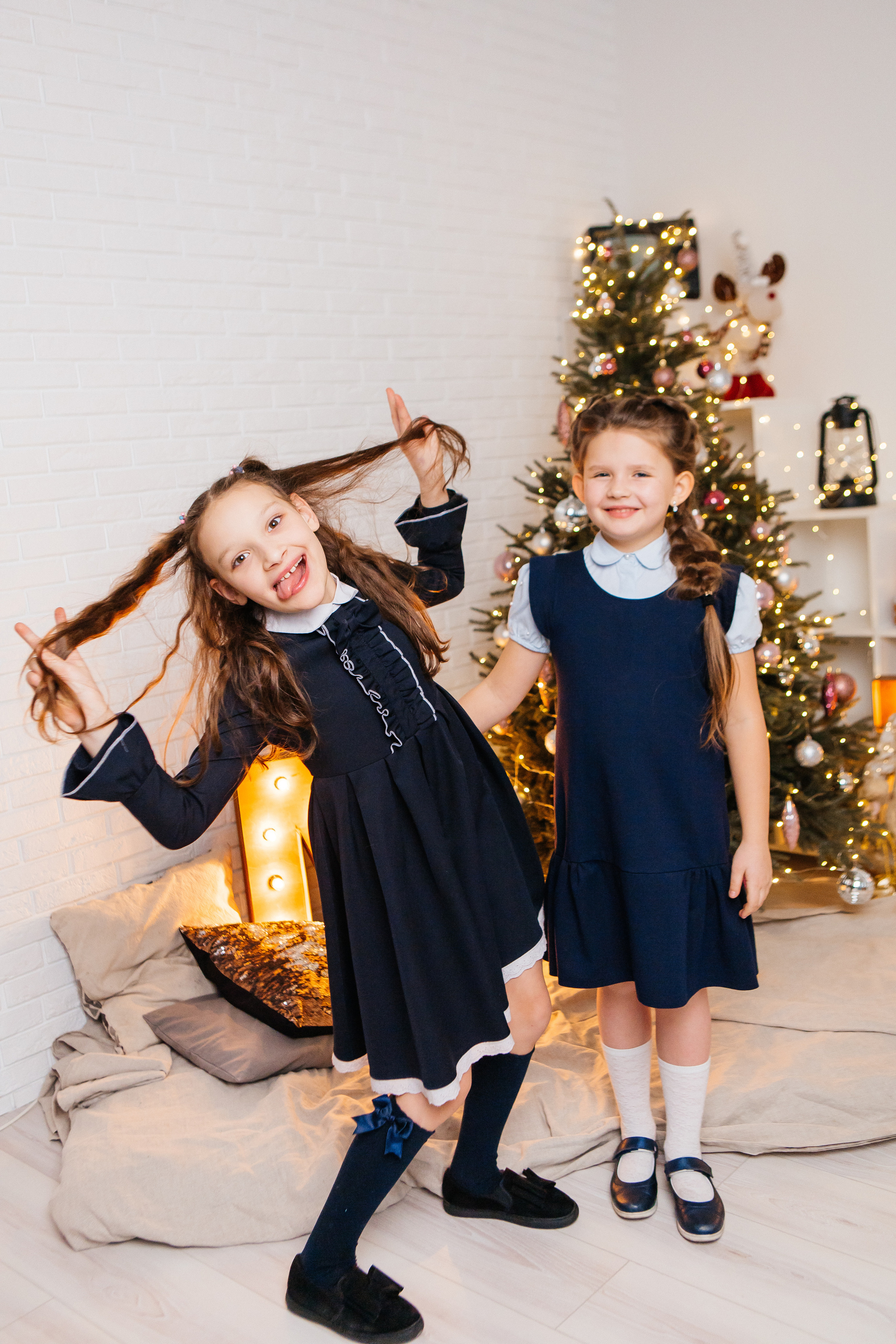 Новогодняя фотосессия для частной школы «Нью Скул». Контент-фотограф в Абакане Наталья Нагибина