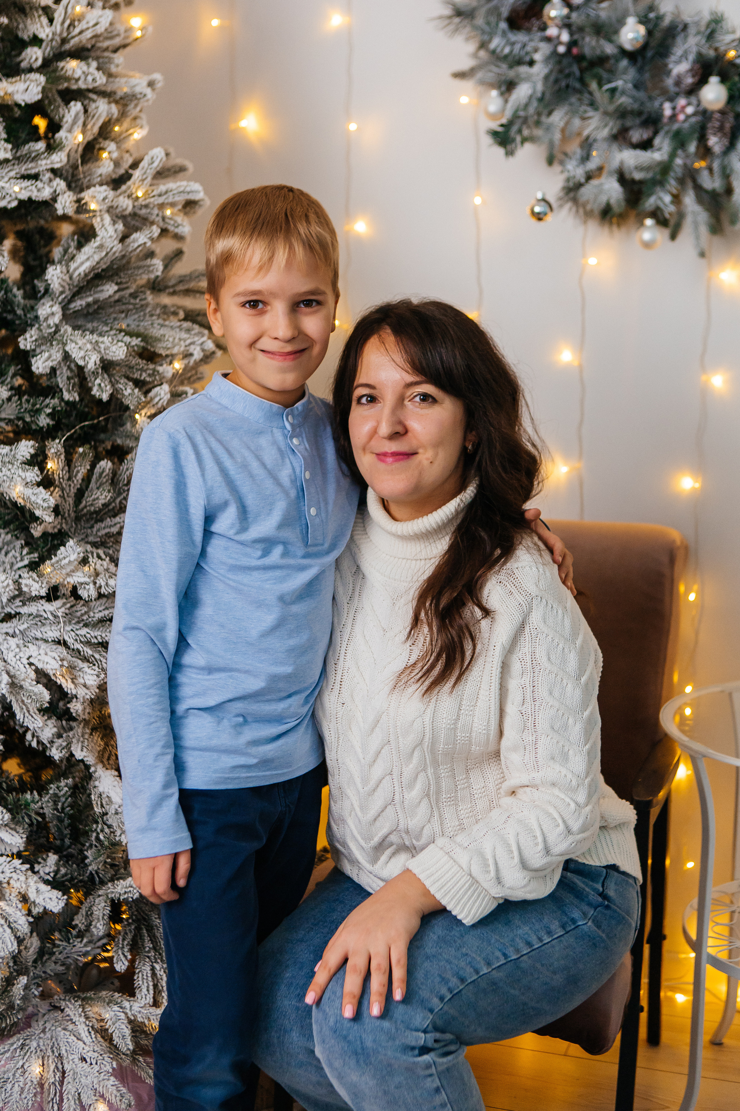 Новогодняя фотосессия для частной школы «Нью Скул». Контент-фотограф в Абакане Наталья Нагибина