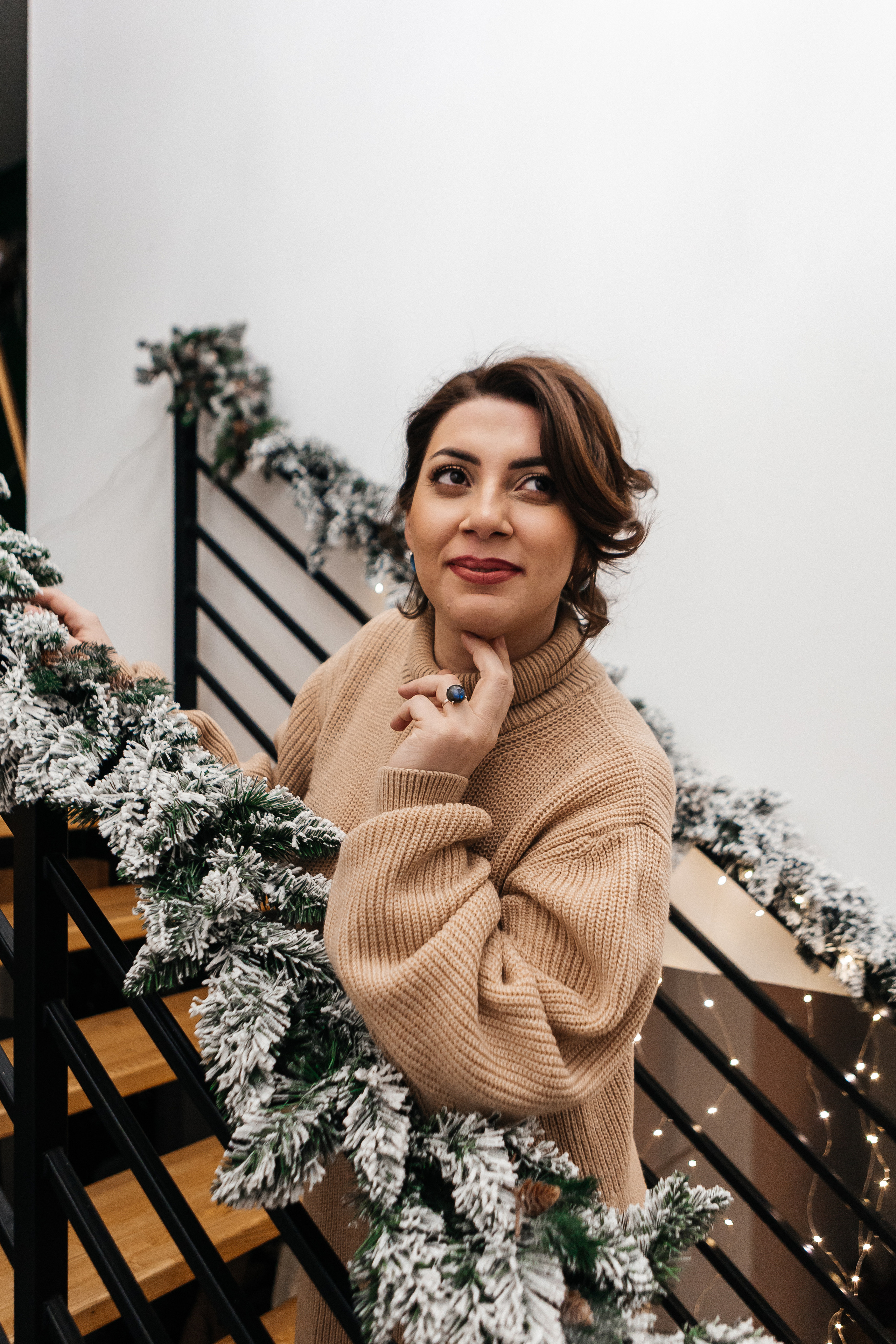 Новогодний контент для регрессолога Севиндж. Контент-фотограф в Абакане Наталья Нагибина