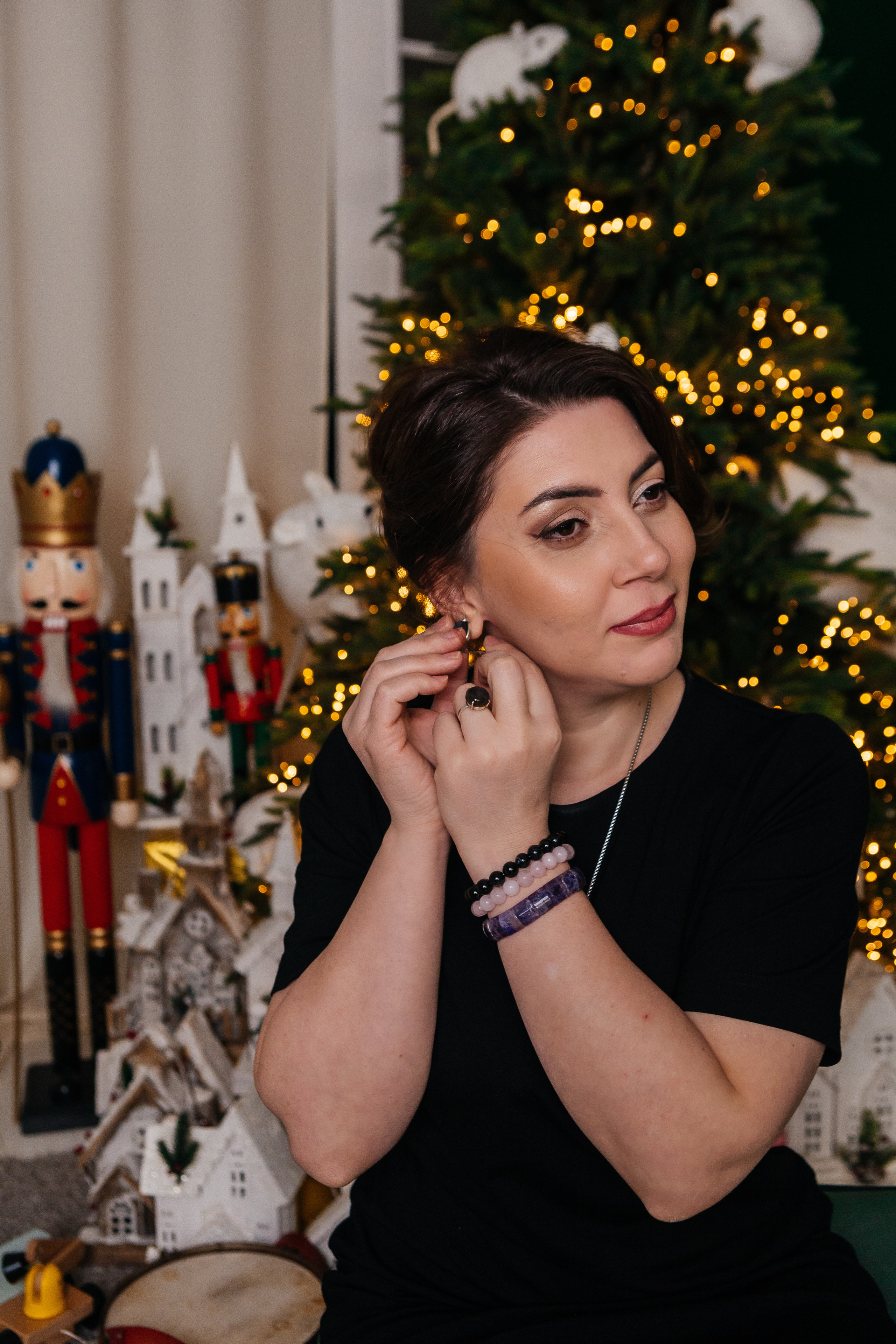 Новогодний контент для регрессолога Севиндж. Контент-фотограф в Абакане Наталья Нагибина